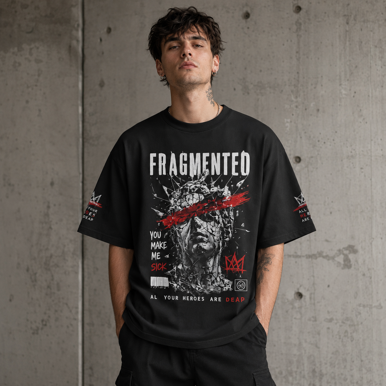 YOU MAKE ME SICK T-SHIRT