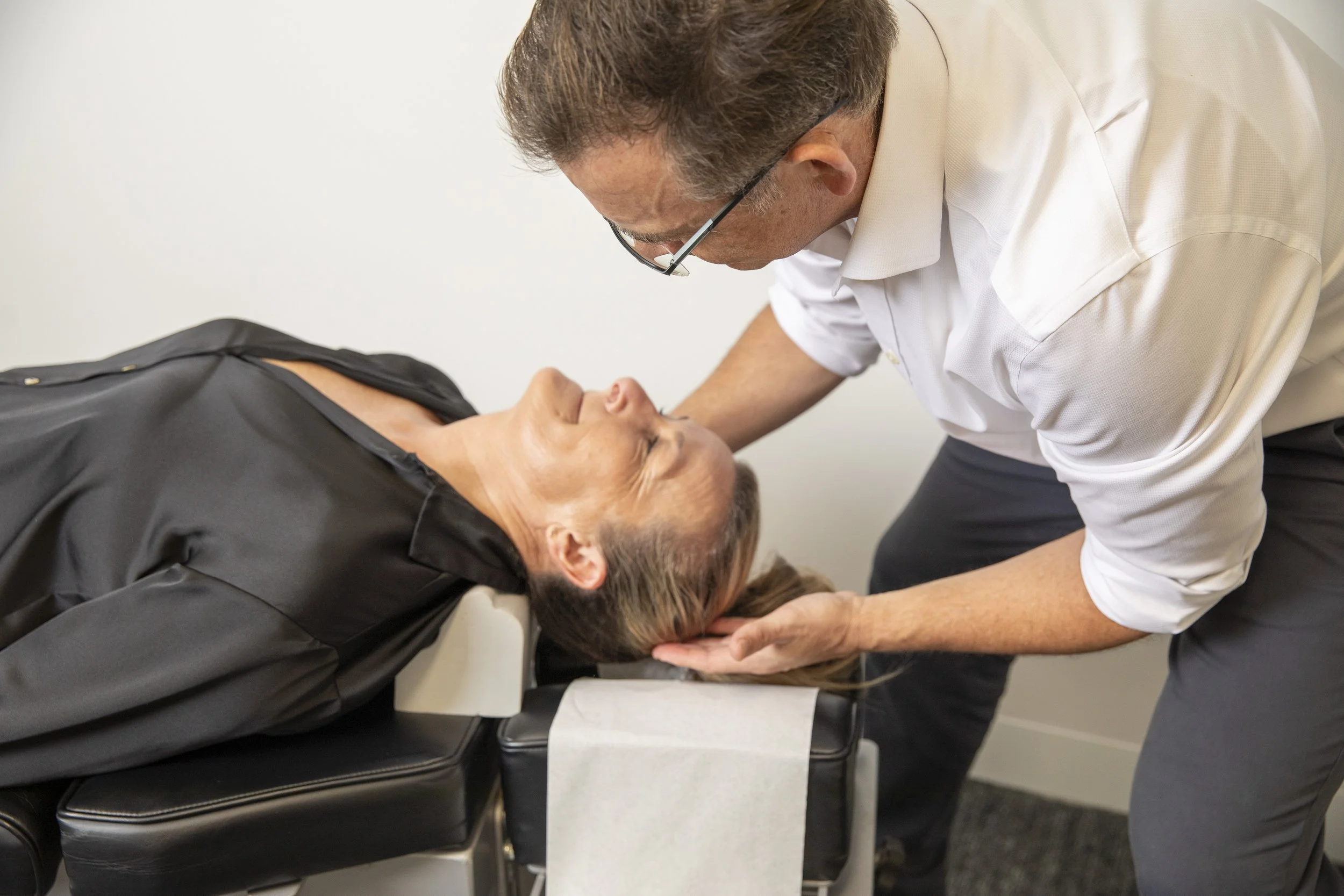Precision fitting of a Cervical Denneroll