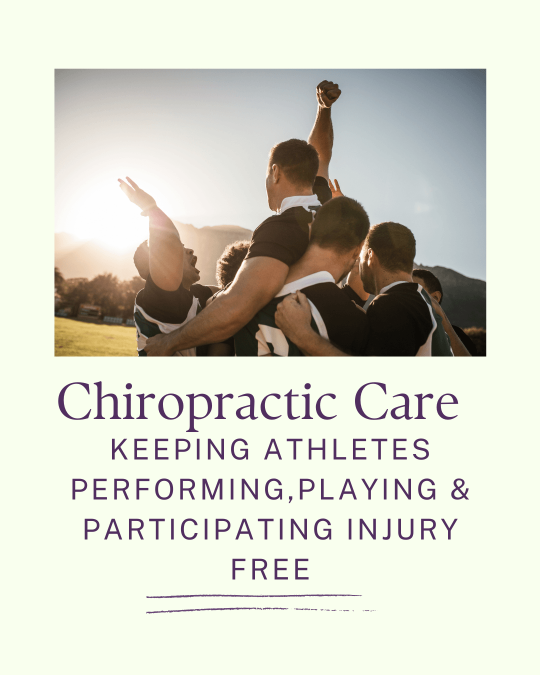 Chatswood Chiropractor: Keeping Athletes in the Game