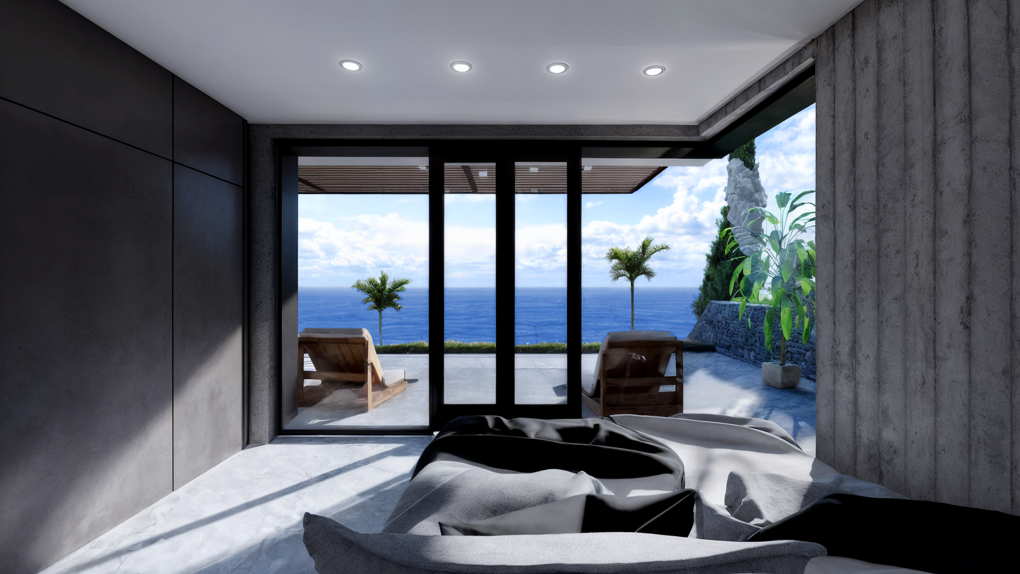 Contemporary Villa with Sea Views and Infinity Pool