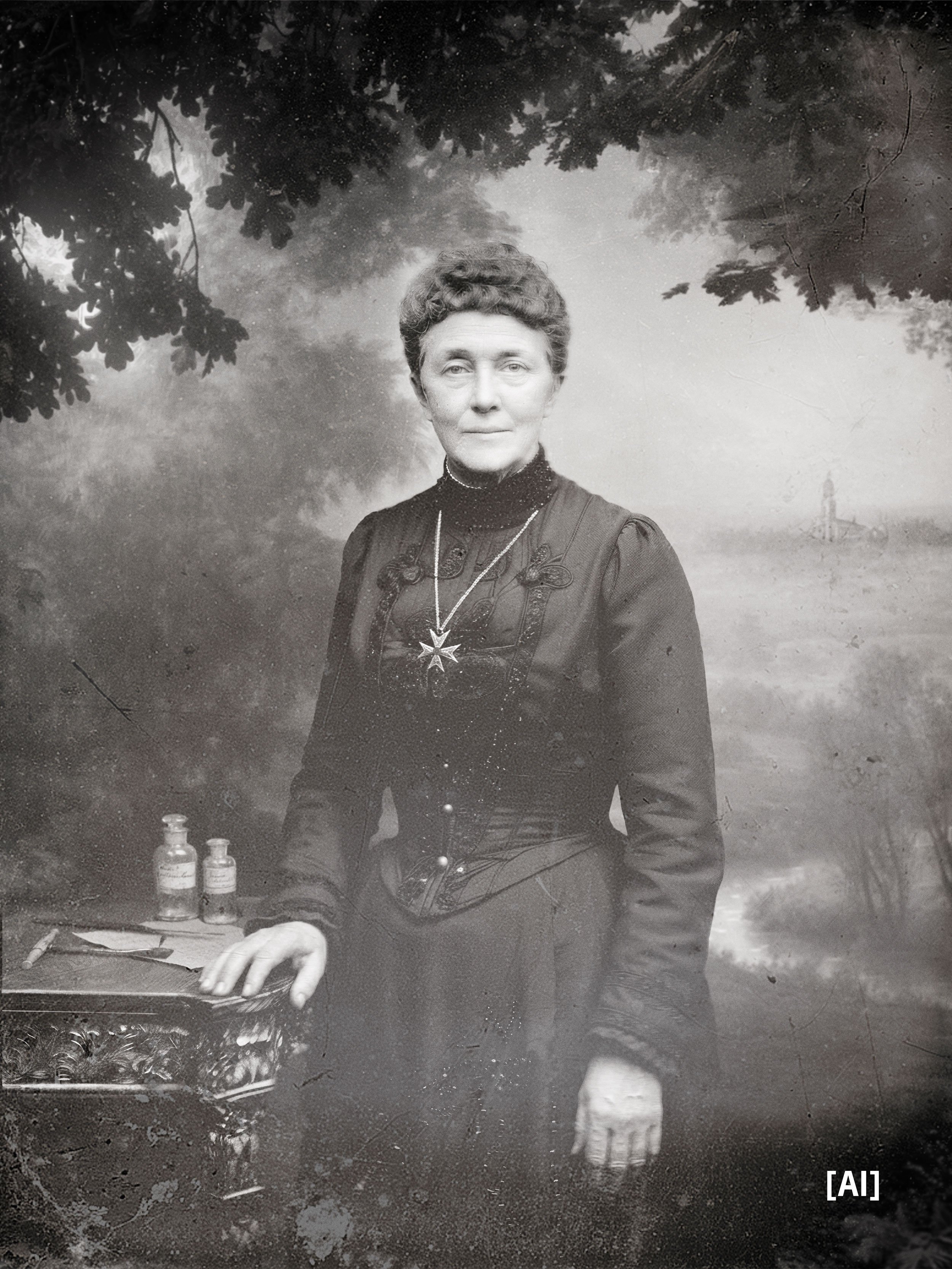 KI-Porträt: Gesine Born