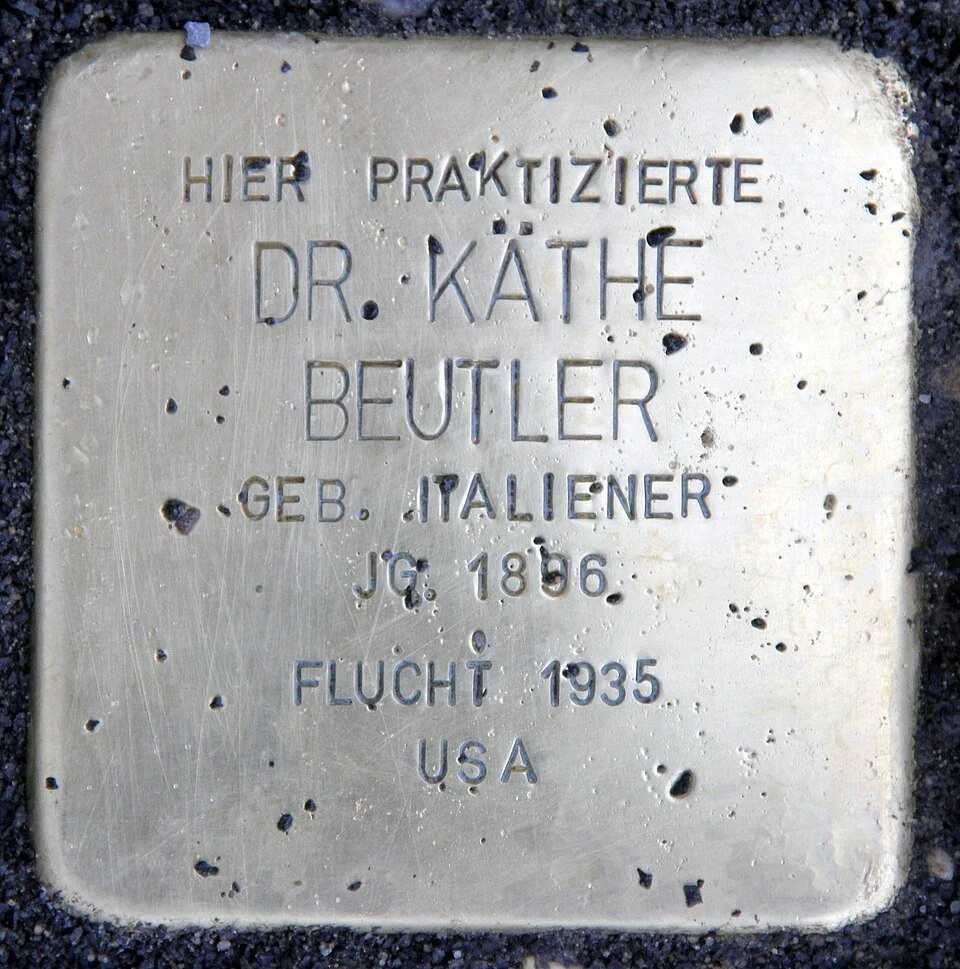 Stolperstein für Käthe Beutler