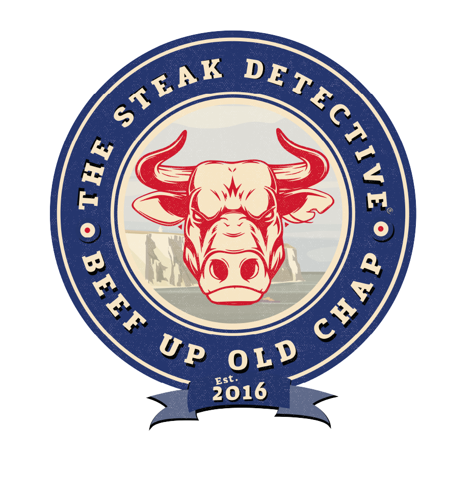 The Steak Detective Logo designed by Grip Design