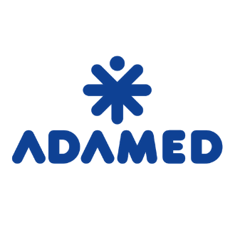 The ADAMED logo with a stylized asterisk above the text.