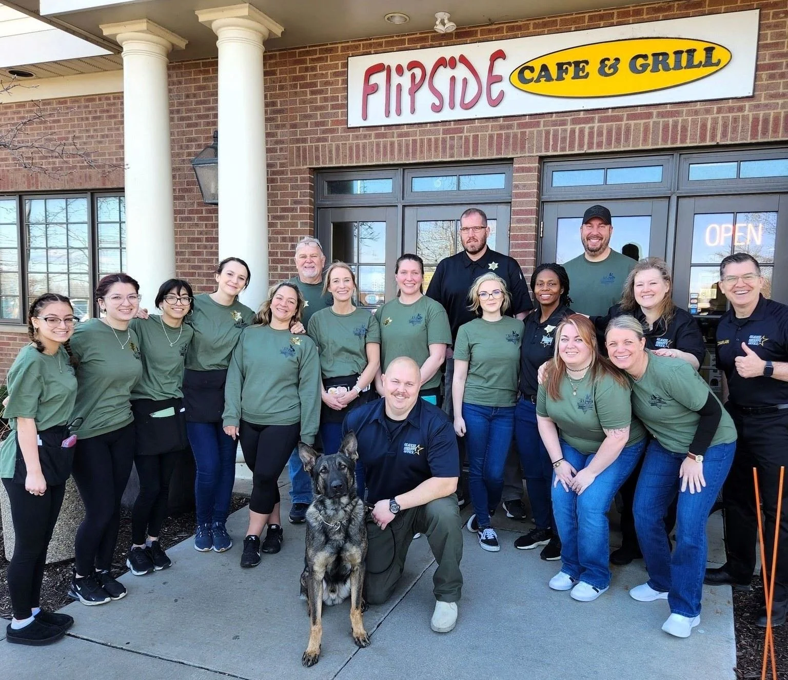 Ozaukee County Sheriff's Office K9 breakfast