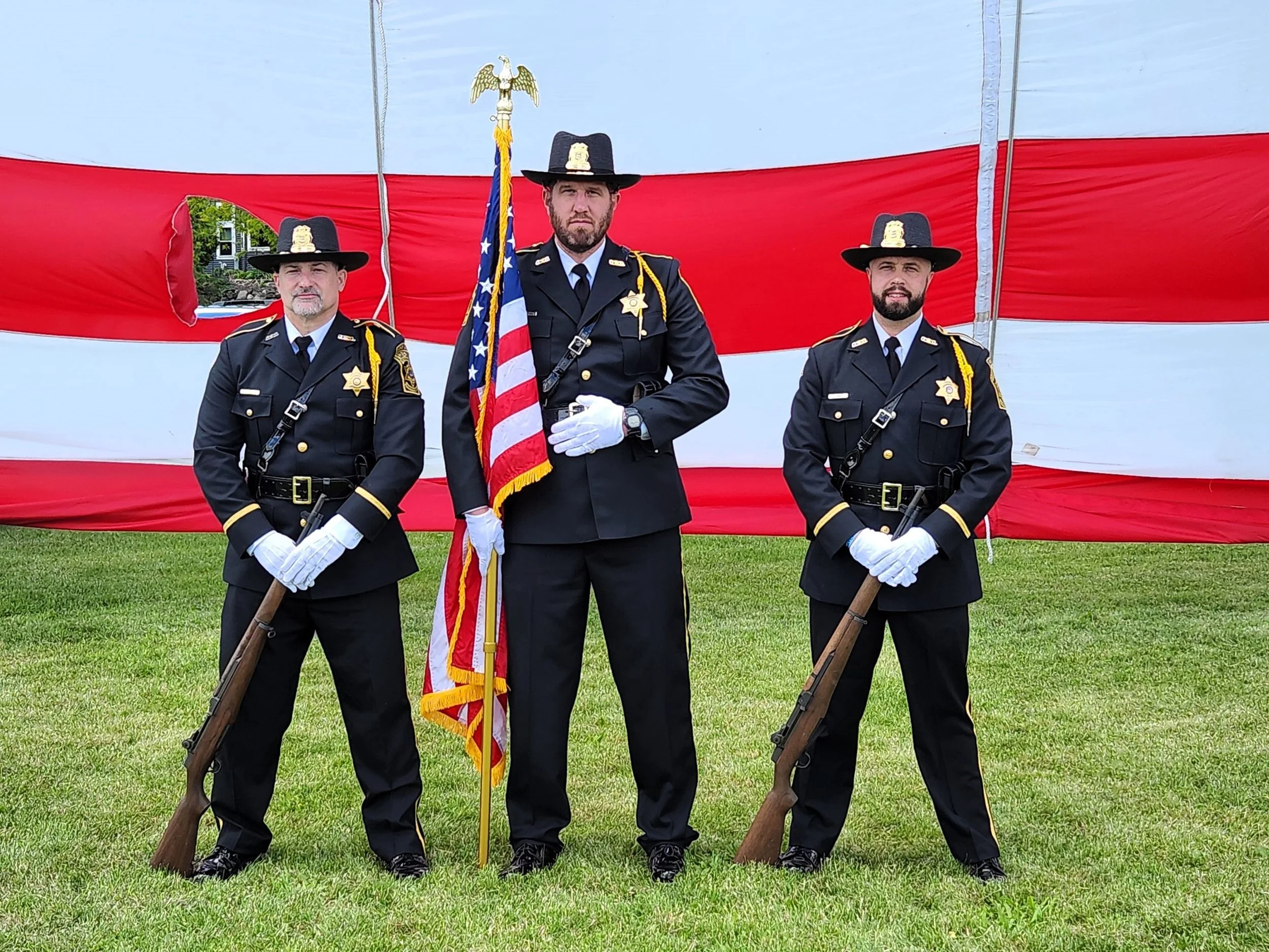 Ozaukee County Waubeka Flag Day Honor Guard