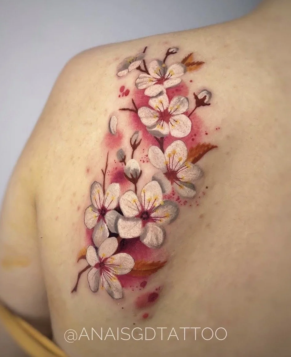 tatuaje color por anais gd en purezas tattoo gandía