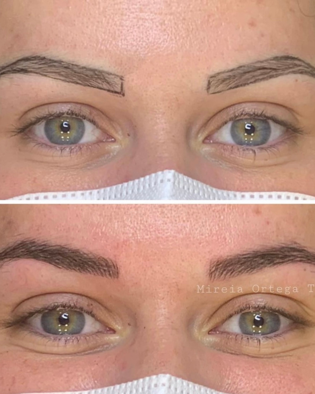 Micropigmentación de cejas realizada en Purezas Tattoo Gandía