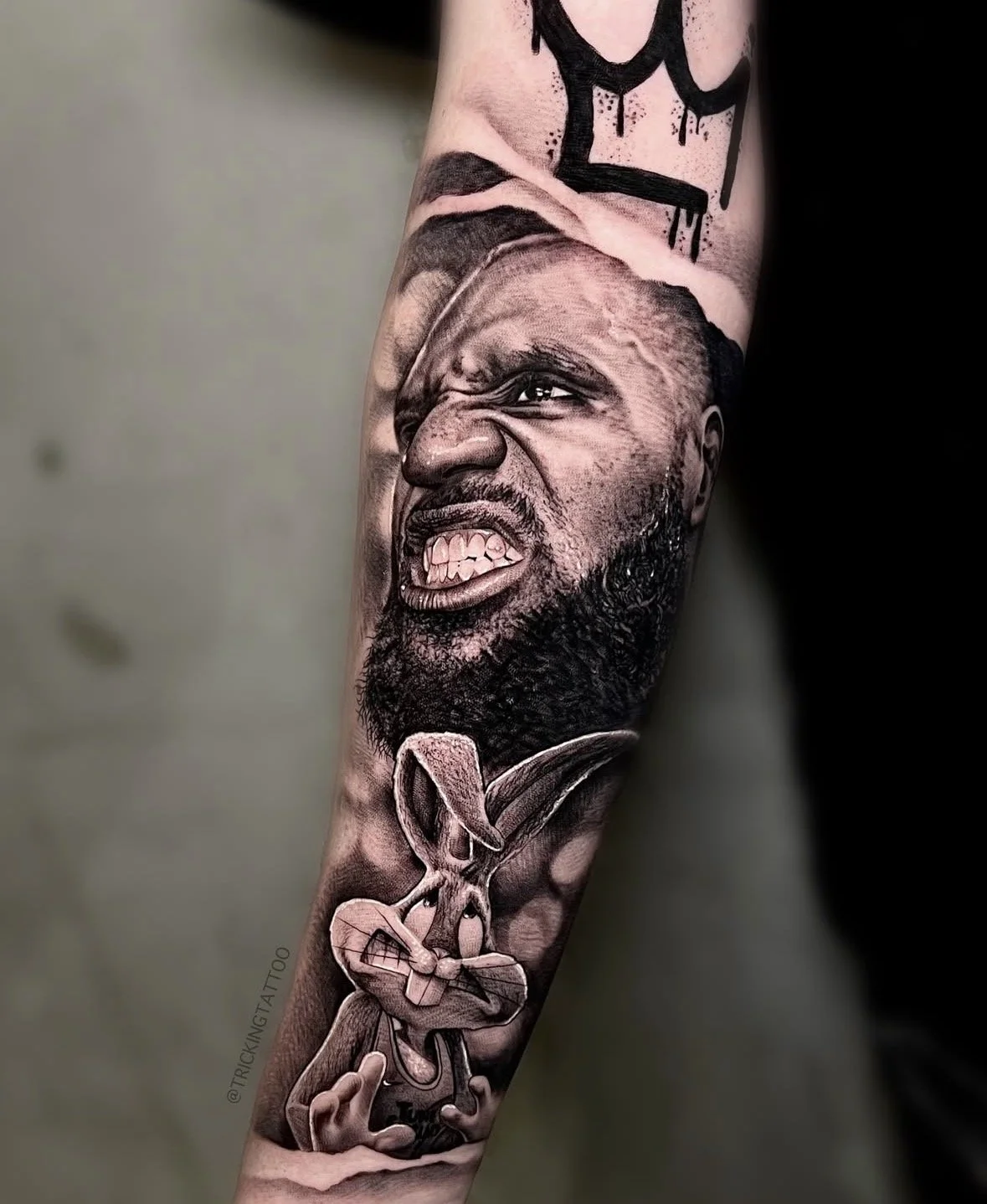 realismo brazo entero bugs bunny