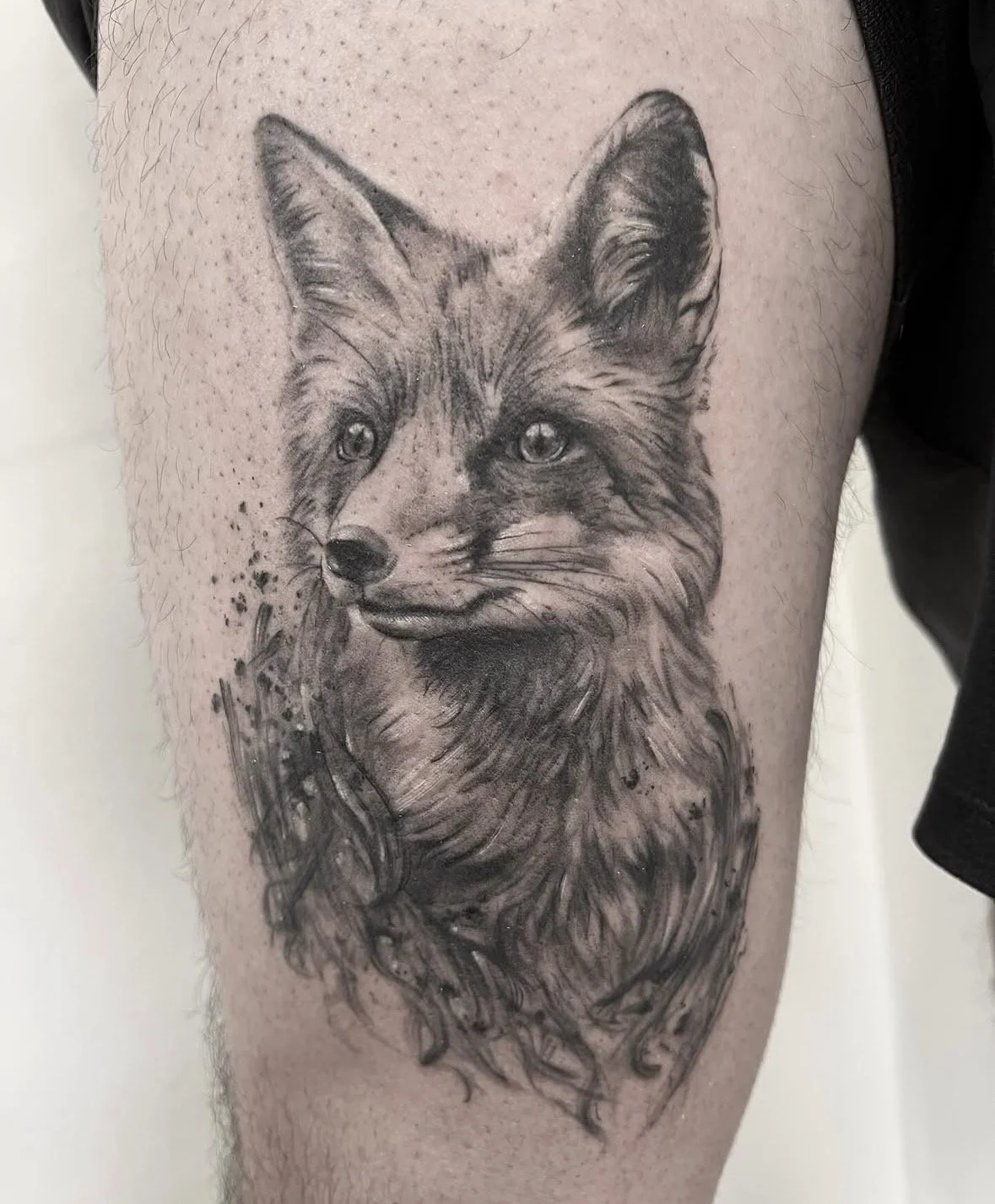 tatuaje naturaleza y fauna realizado en purezas tattoo