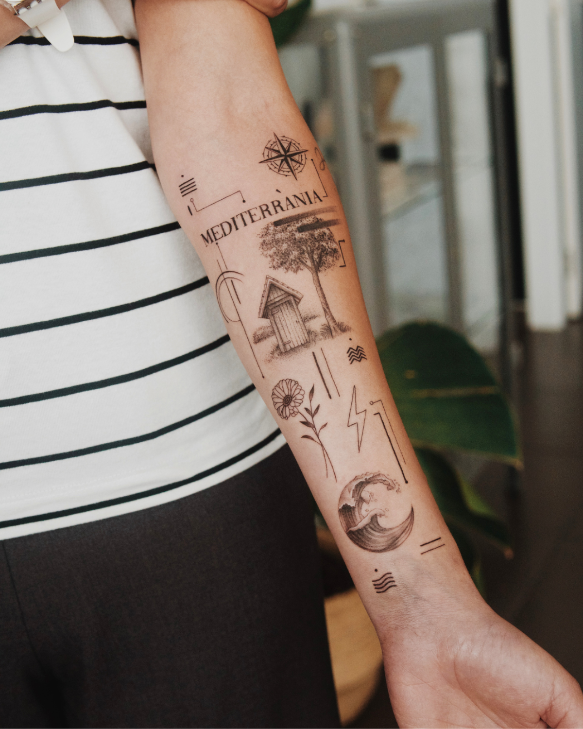 tatuaje conceptual realizado por manuela medina en purezas tattoo gandía