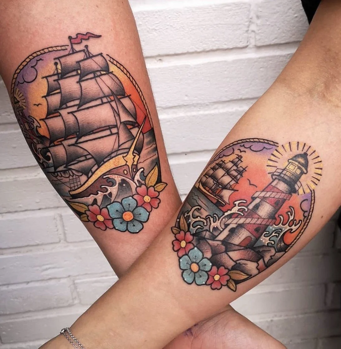 Tatuaje neotradicional realizado en Purezas Tattoo Gandía