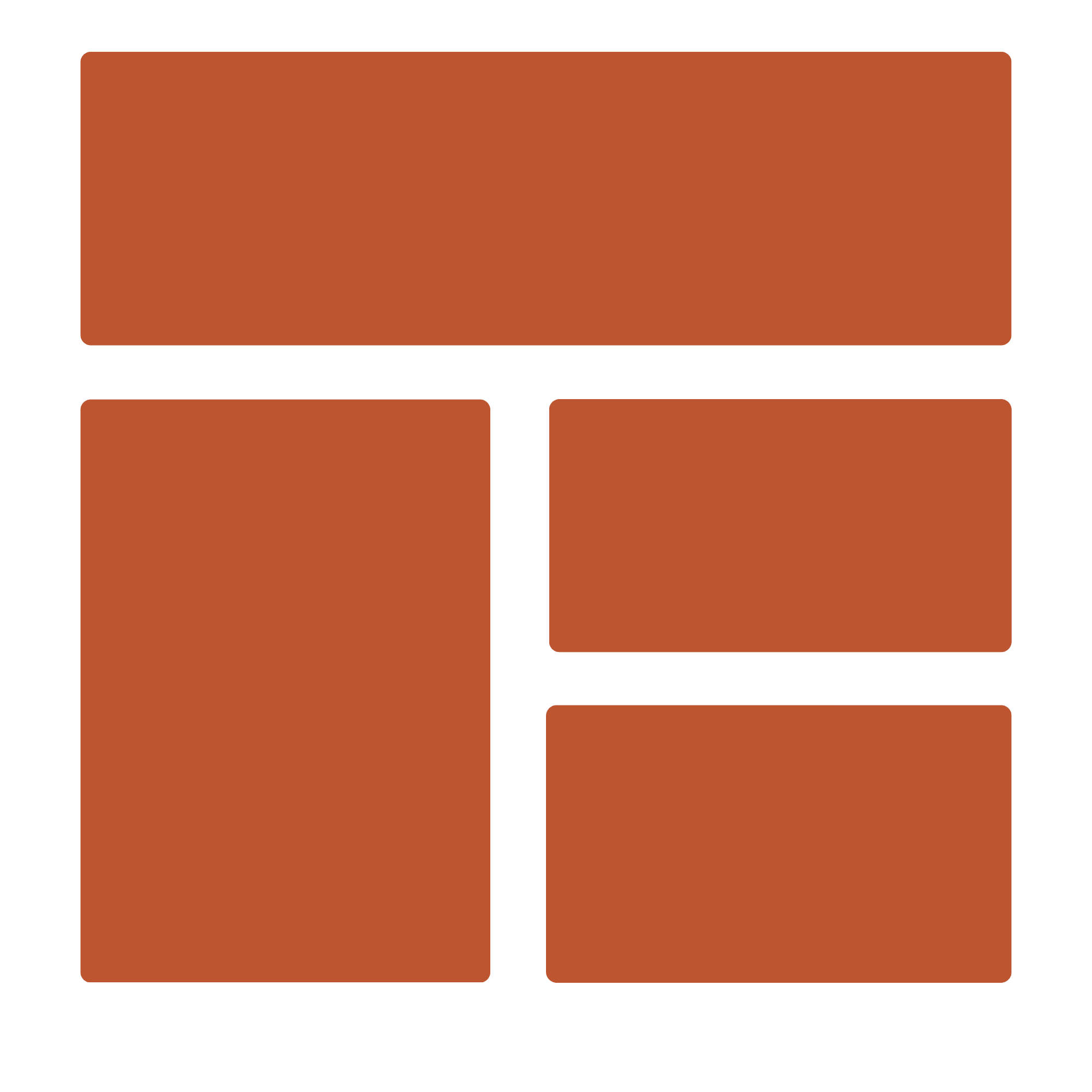 The Small Business Website Kit logo in Teracotta