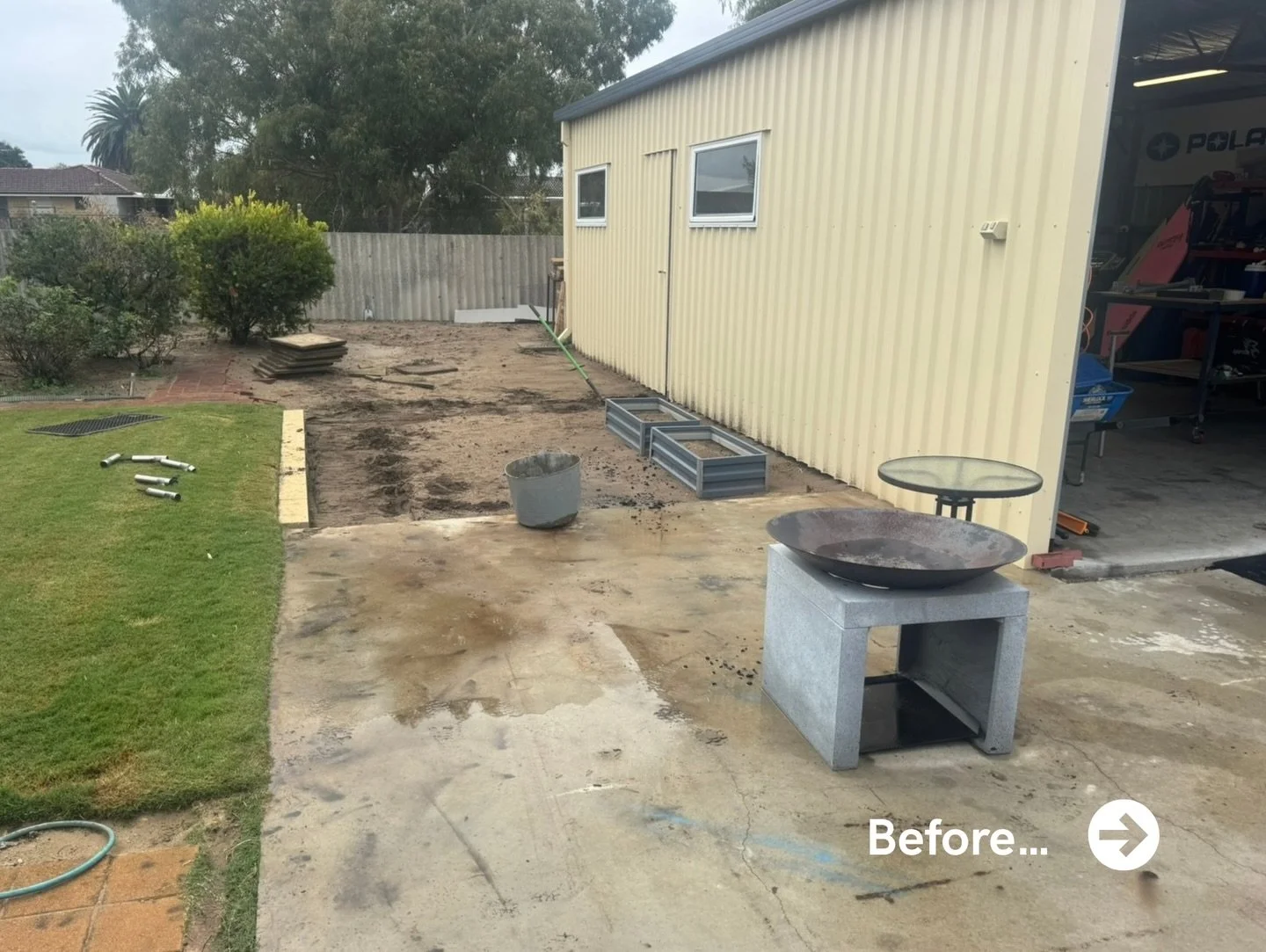Stock tank pool install including taking care of site prep, council approval, fencing, decking and everything else in between! 

Contact us today for a free quote so your backyard is ready for next summer ☀️

Pool: @terratanksau 
Fence: @fenceguru 

