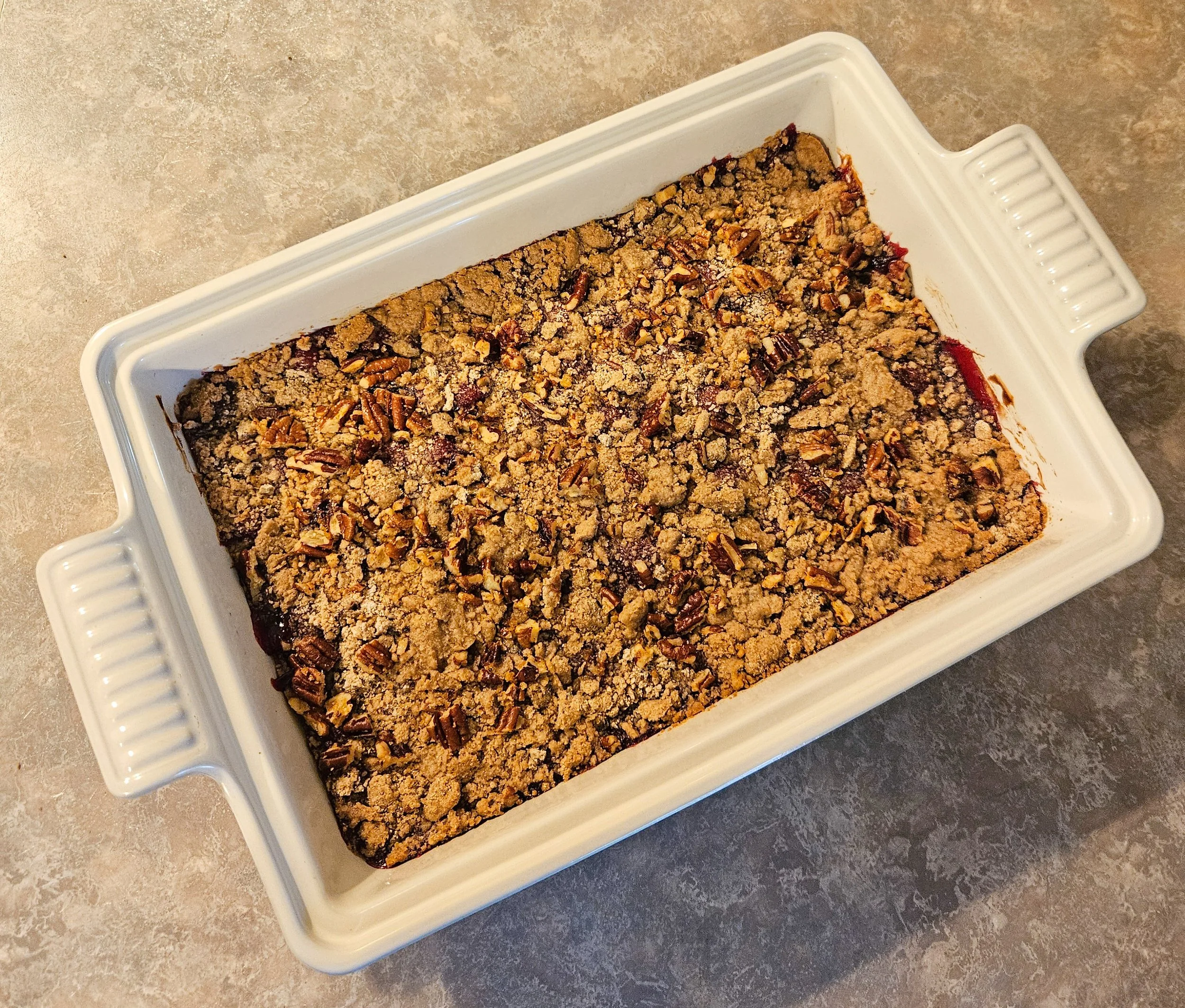 Quick and Easy Spiced Cherry Cobbler
