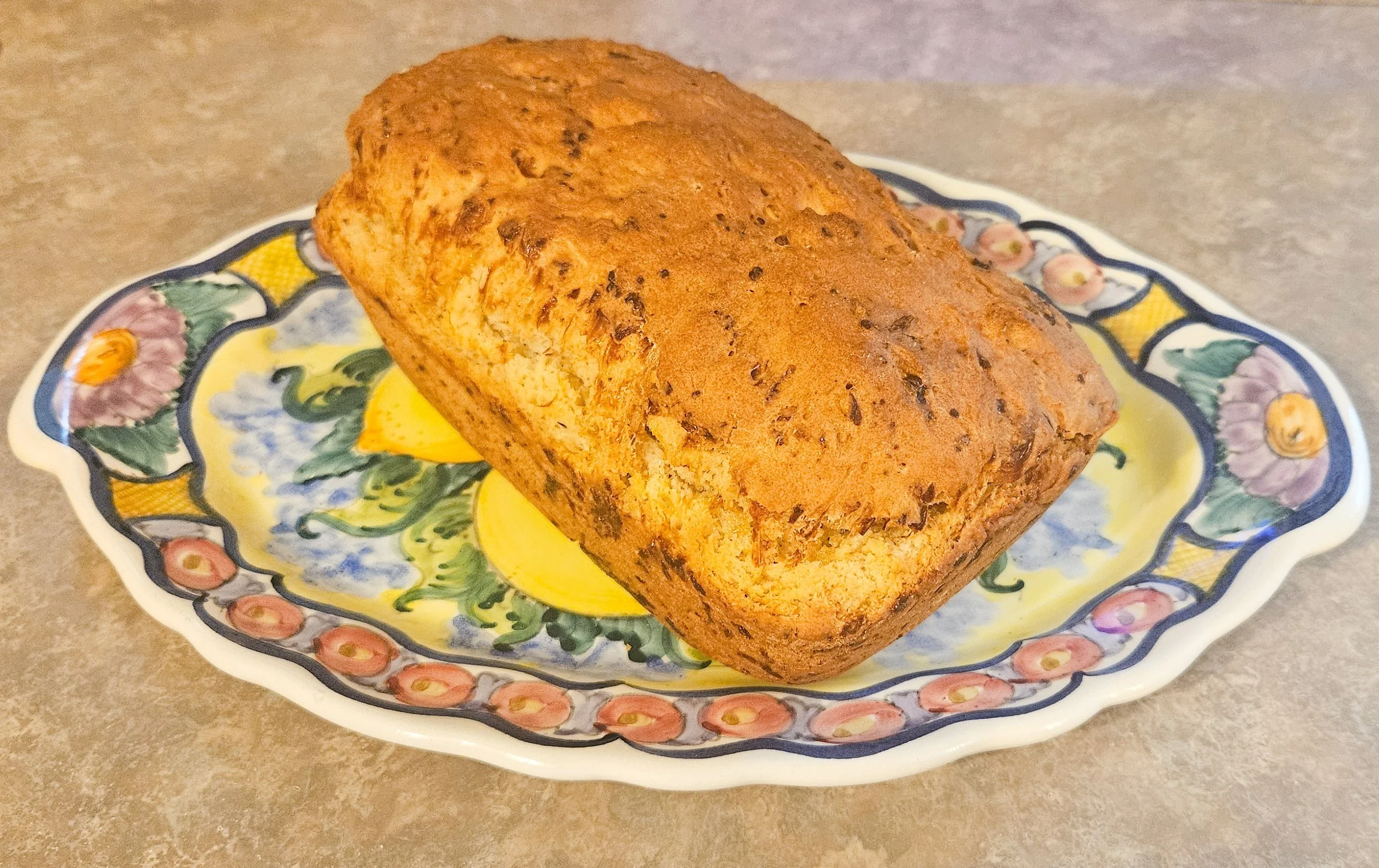 Garlic Herb Cheese Quick Bread