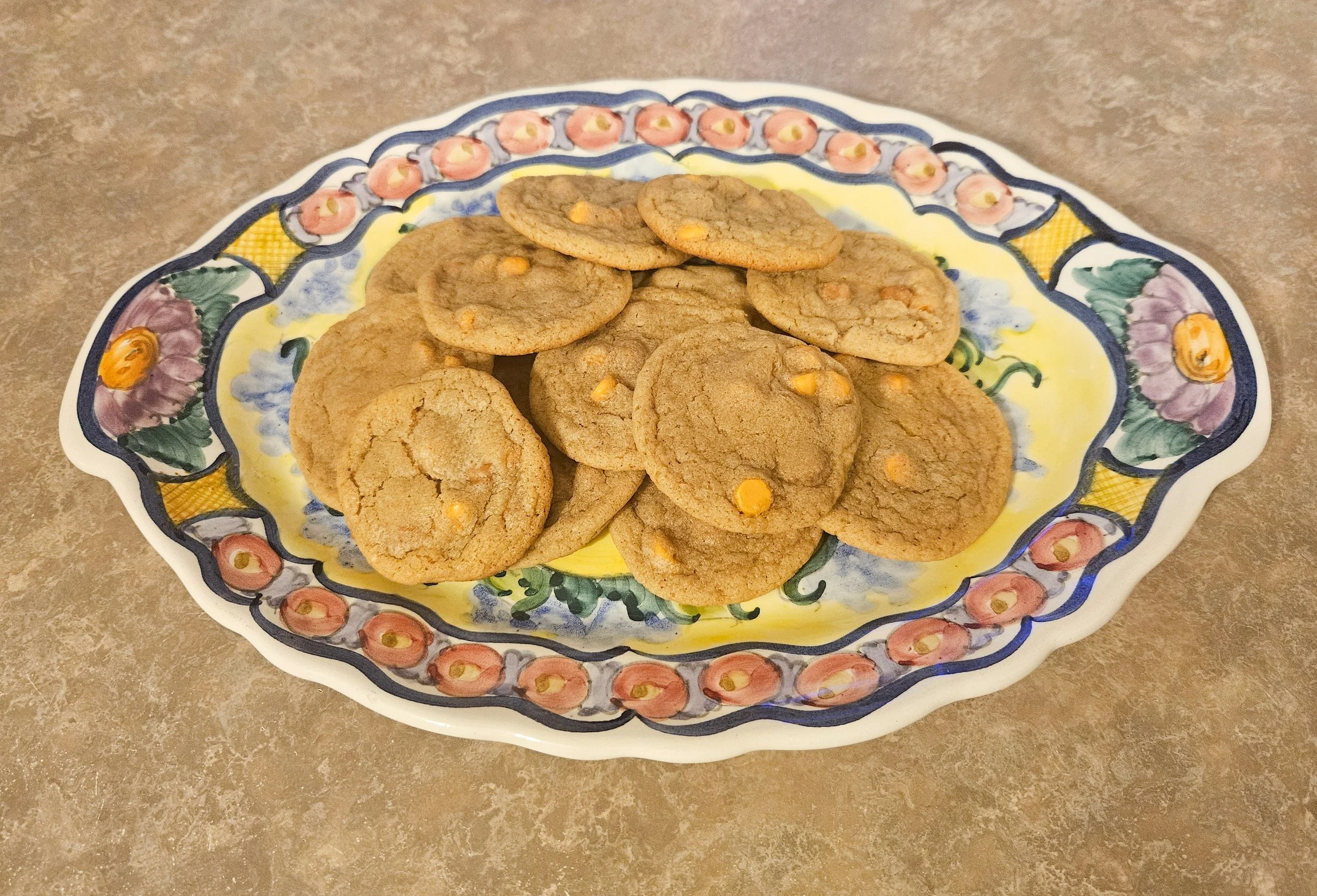 Pumpkin Spice Caramel Chip Cookies