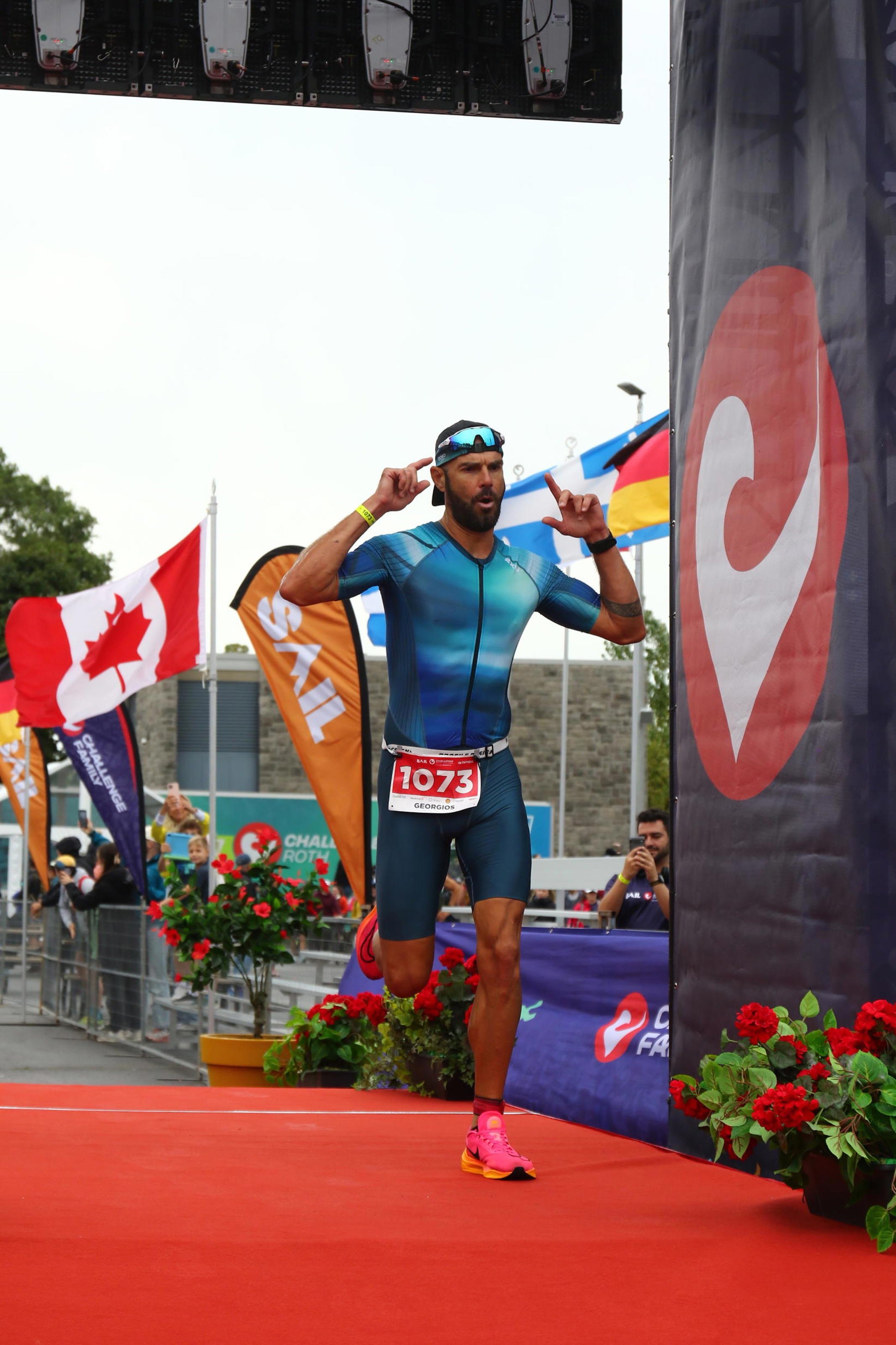 Ο Γεώργιος ολοκλήρωσε τον αγώνα Challenge Montreal