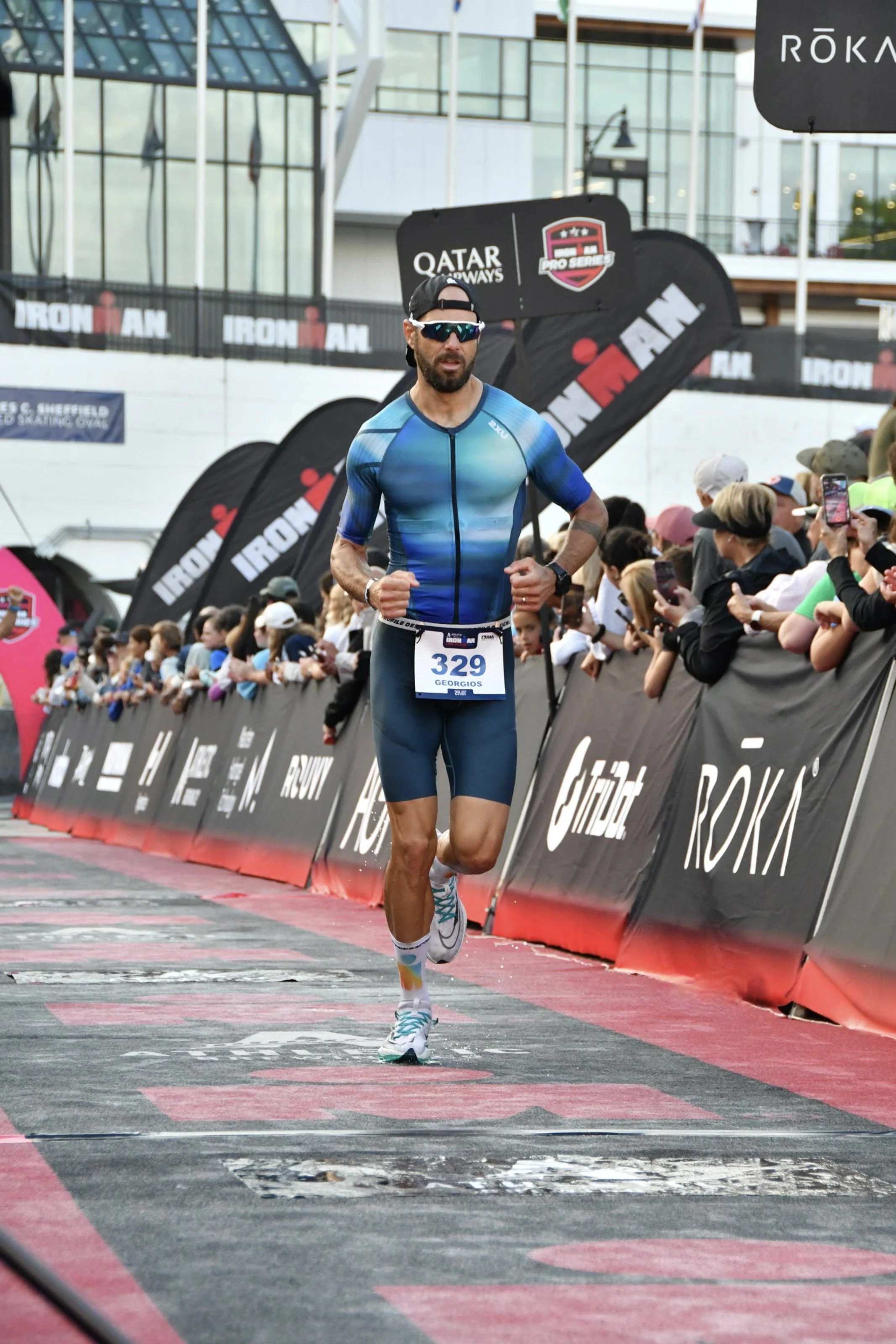 Ο Γιώργος ολοκλήρωσε τον Ironman του Lake Placid
