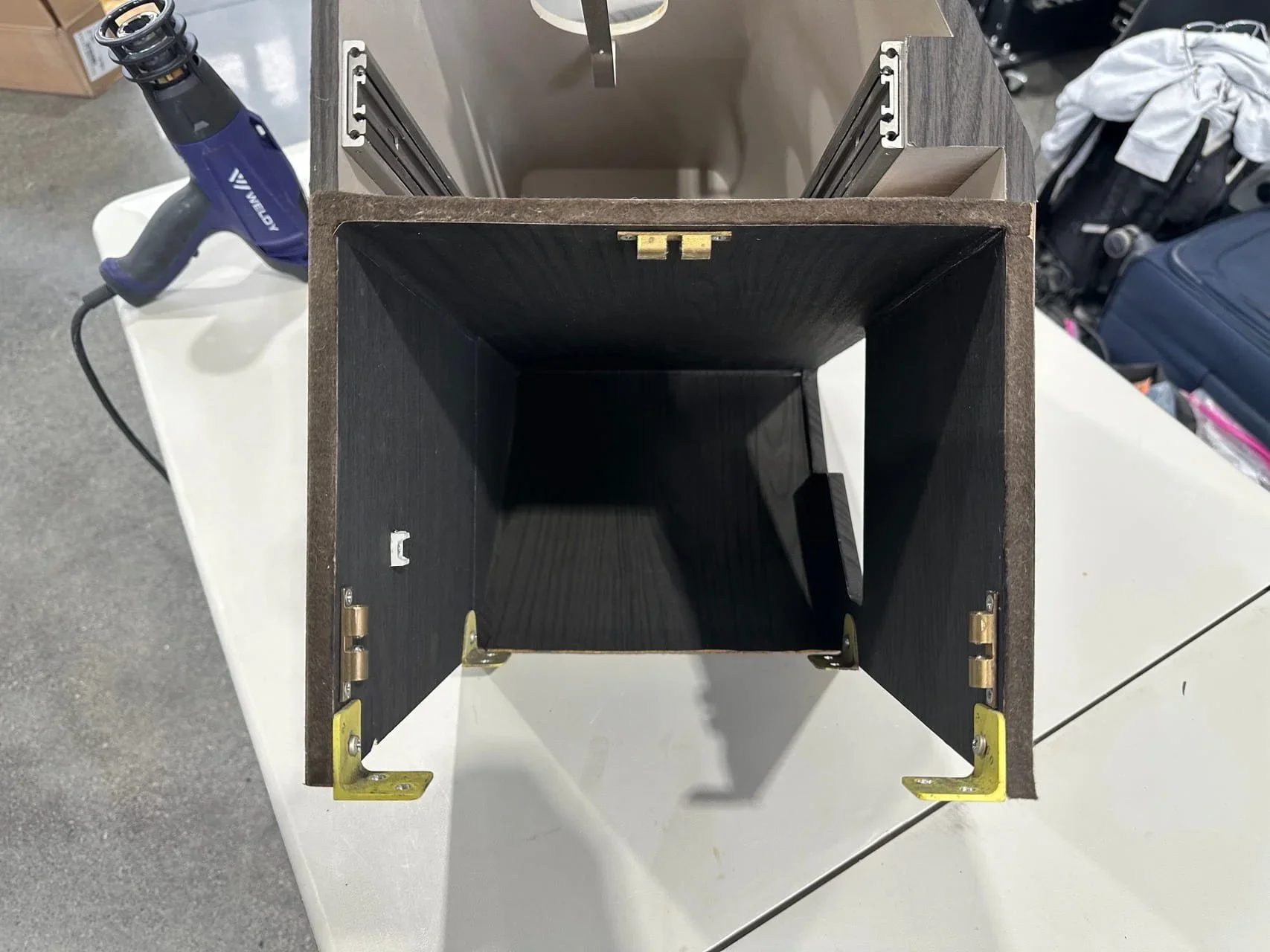 Citation CJ1 cabinetry inside wrapped 3m di-noc pw-2316mt