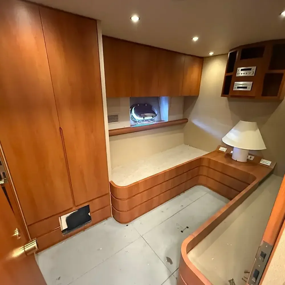 Yacht boat cabin wrap 3m di-noc wg-1375 cherry wood grain