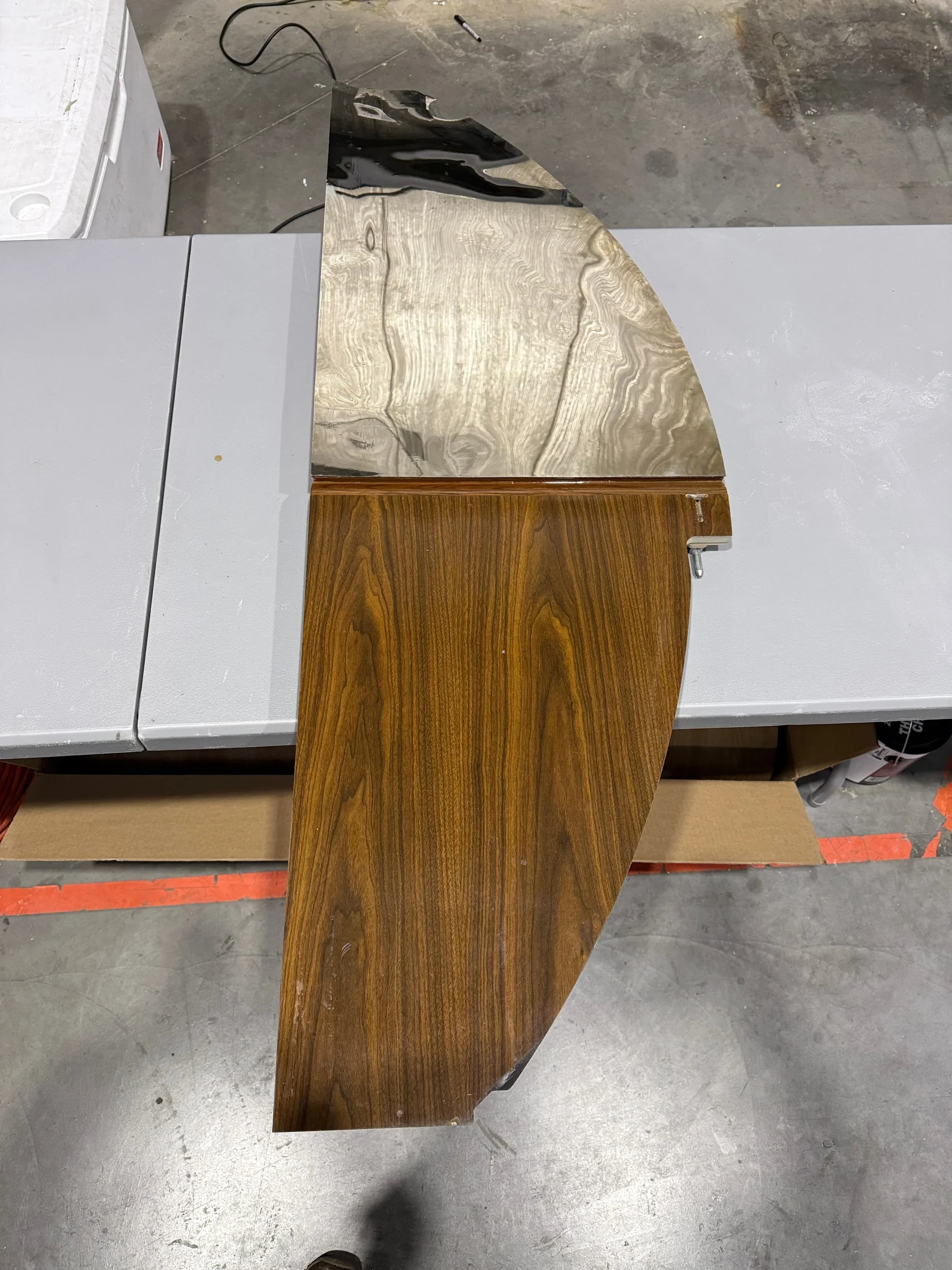 Citation Express 560XL bulkhead wall before