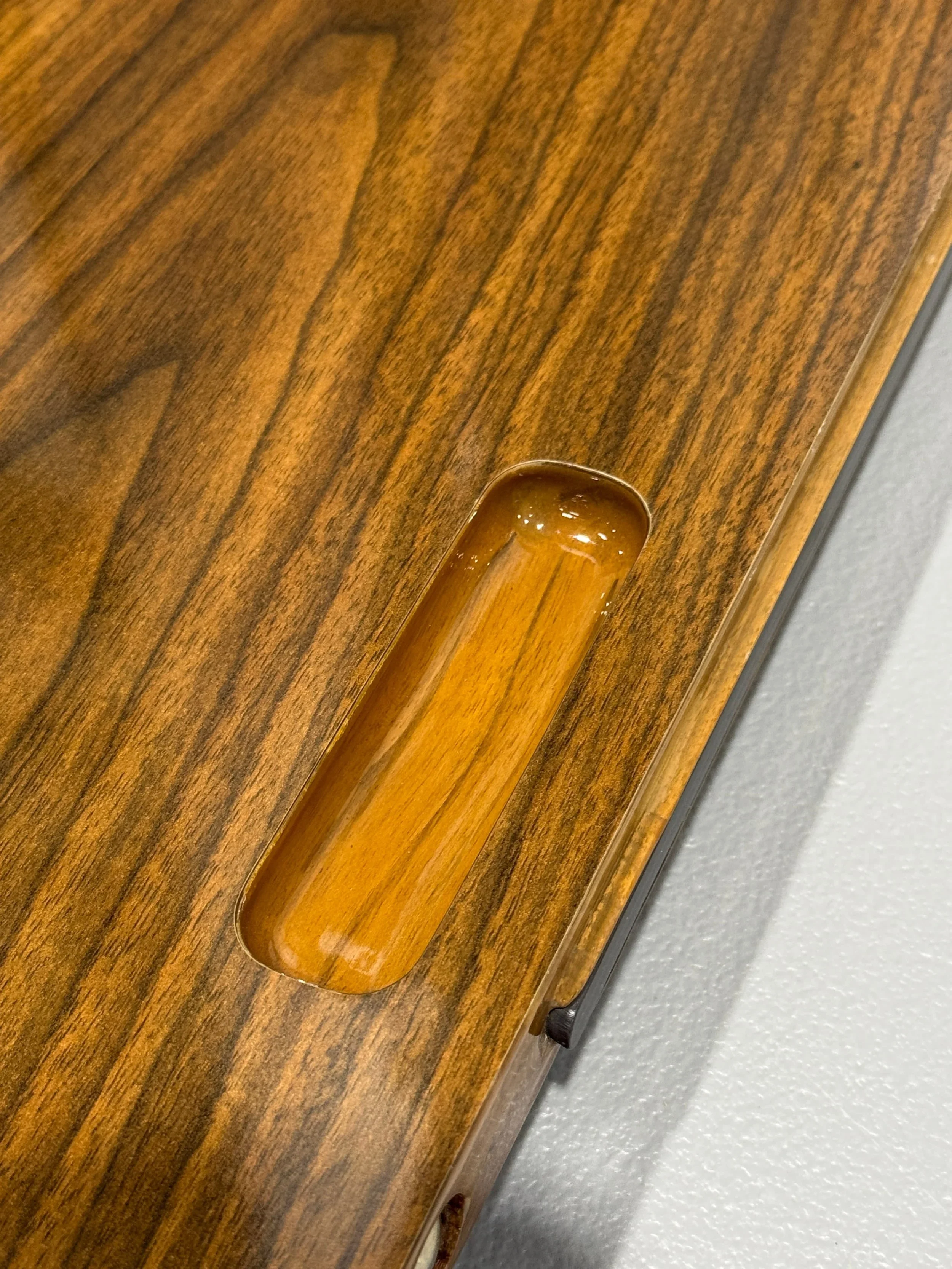 Citation Express 560XL door pull closeup before