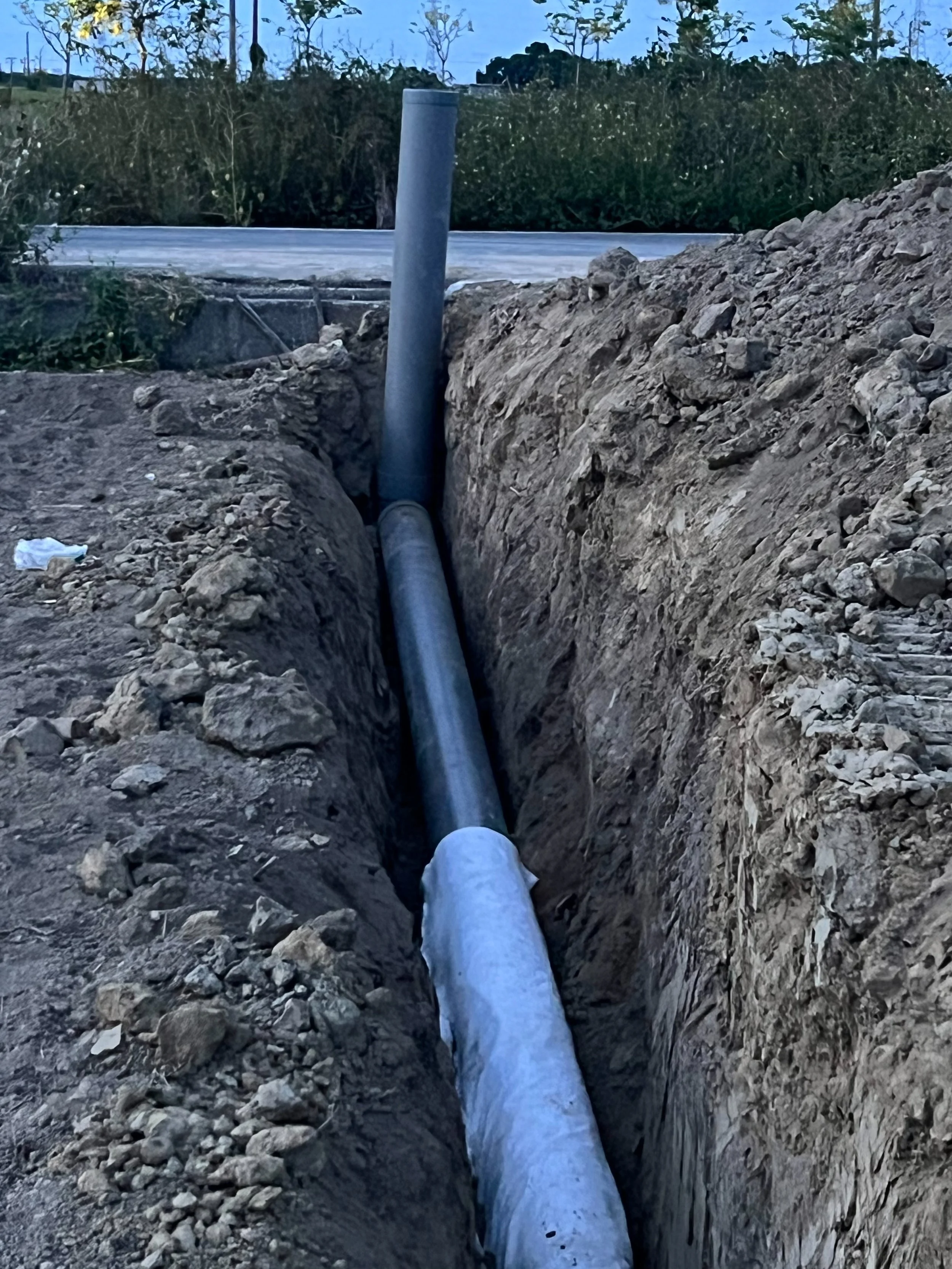 地工材料、HDPE網管、HDPE、HDPE排水管、HDPE浪管、排水管