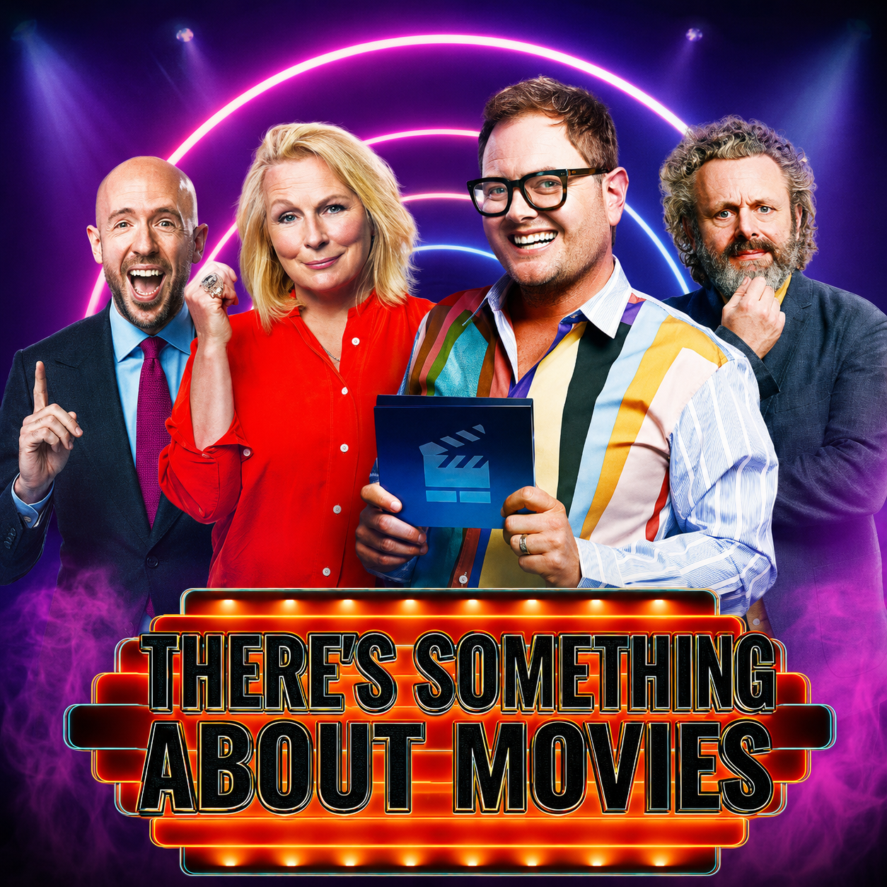 There’s Something About Movies artwork, a television production credit for Oli Gilford as Archive AP.