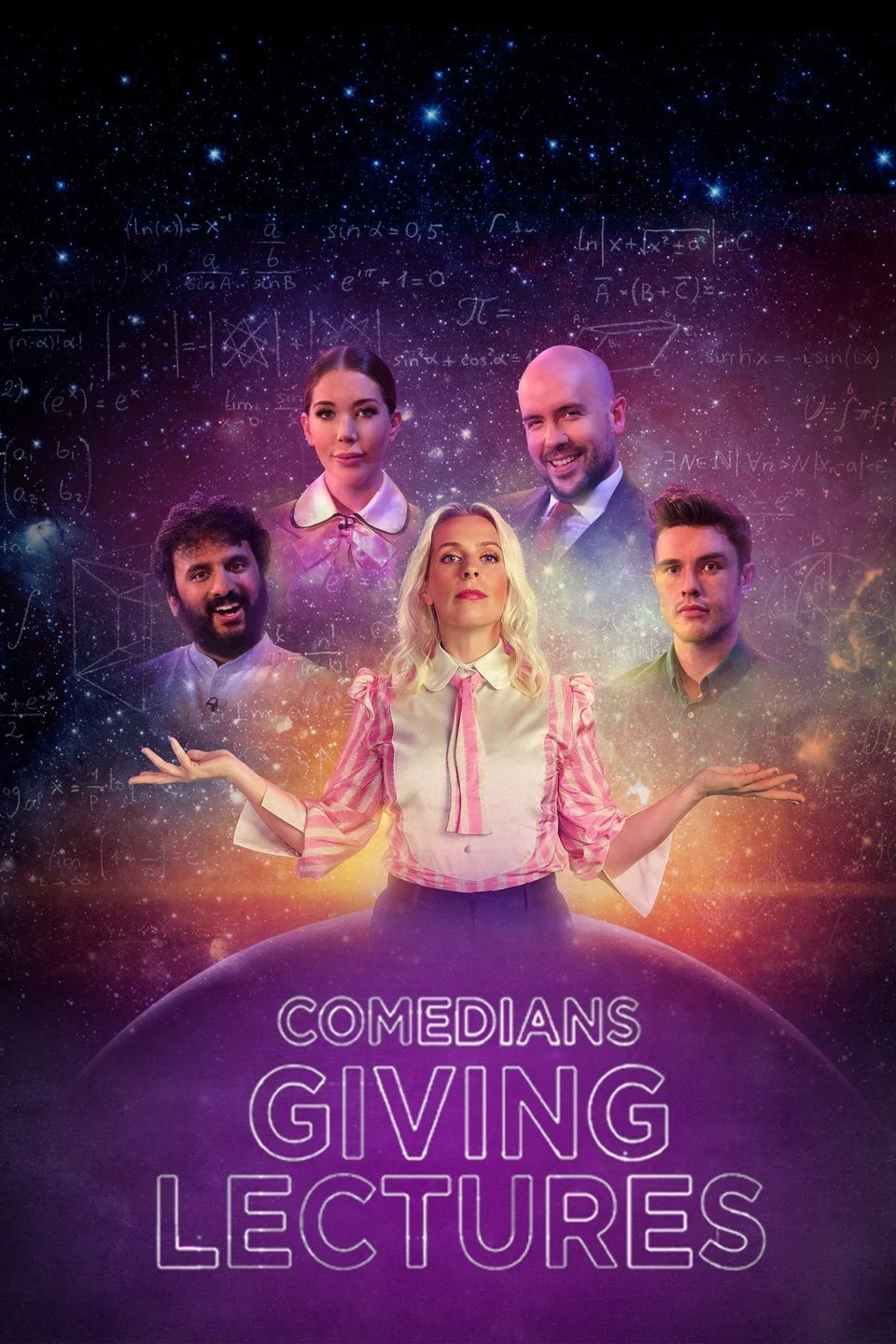 Comedians Giving Lectures artwork, representing one of Oli Gilford’s television production credits.