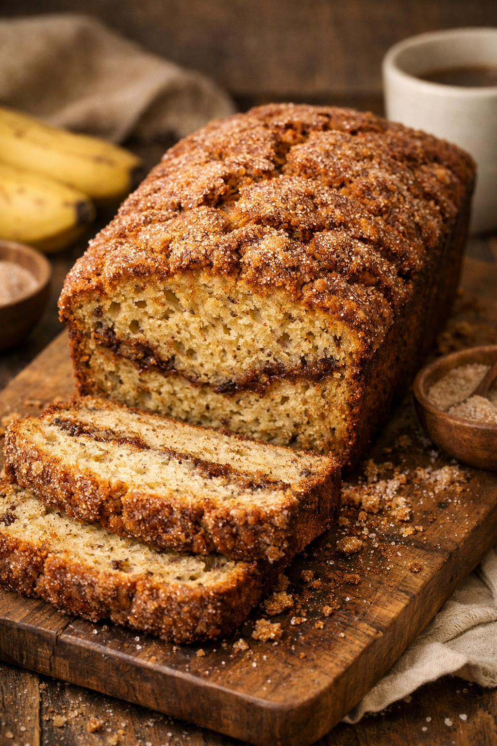 Snickerdoodle Banana Bread