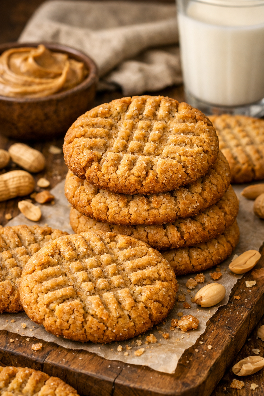 Classic Peanut Butter Cookies