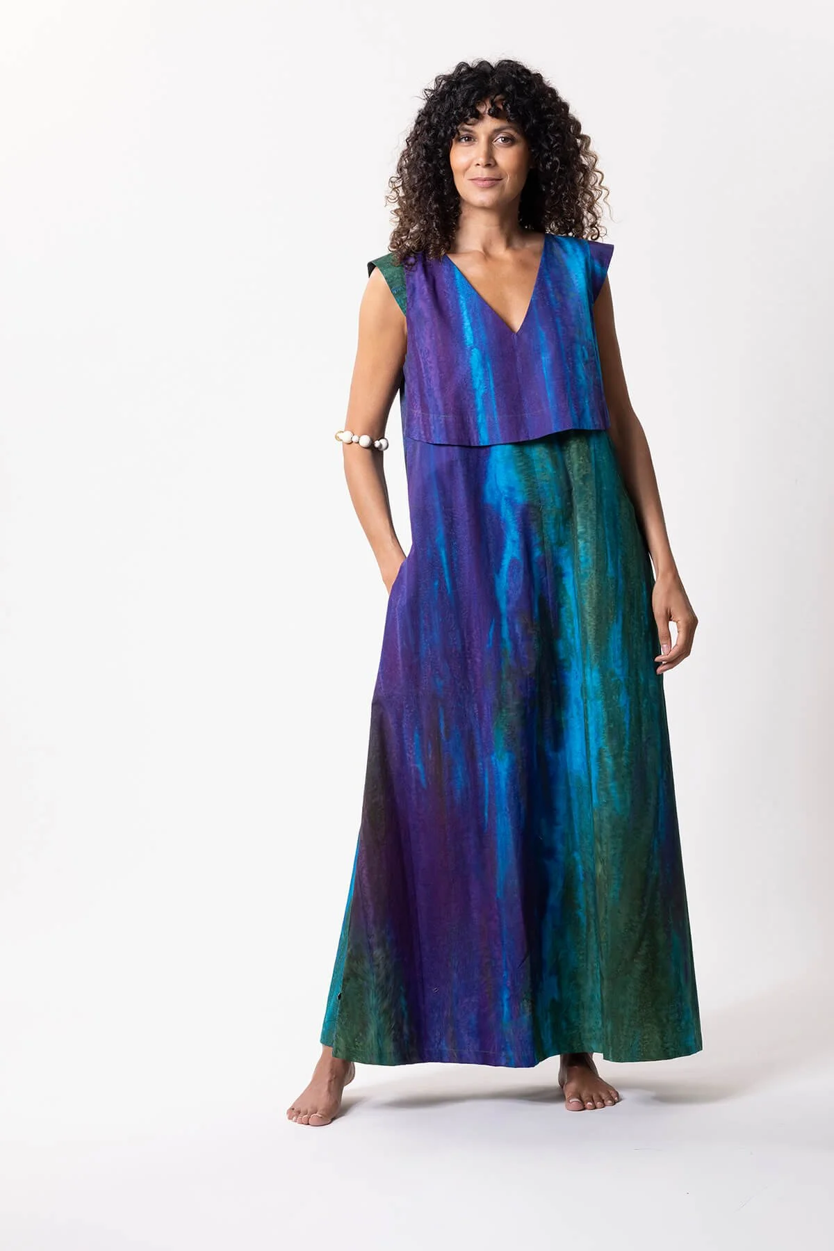 Campur Mode Dress Meike  100% Cotton Popeline · Color W.932