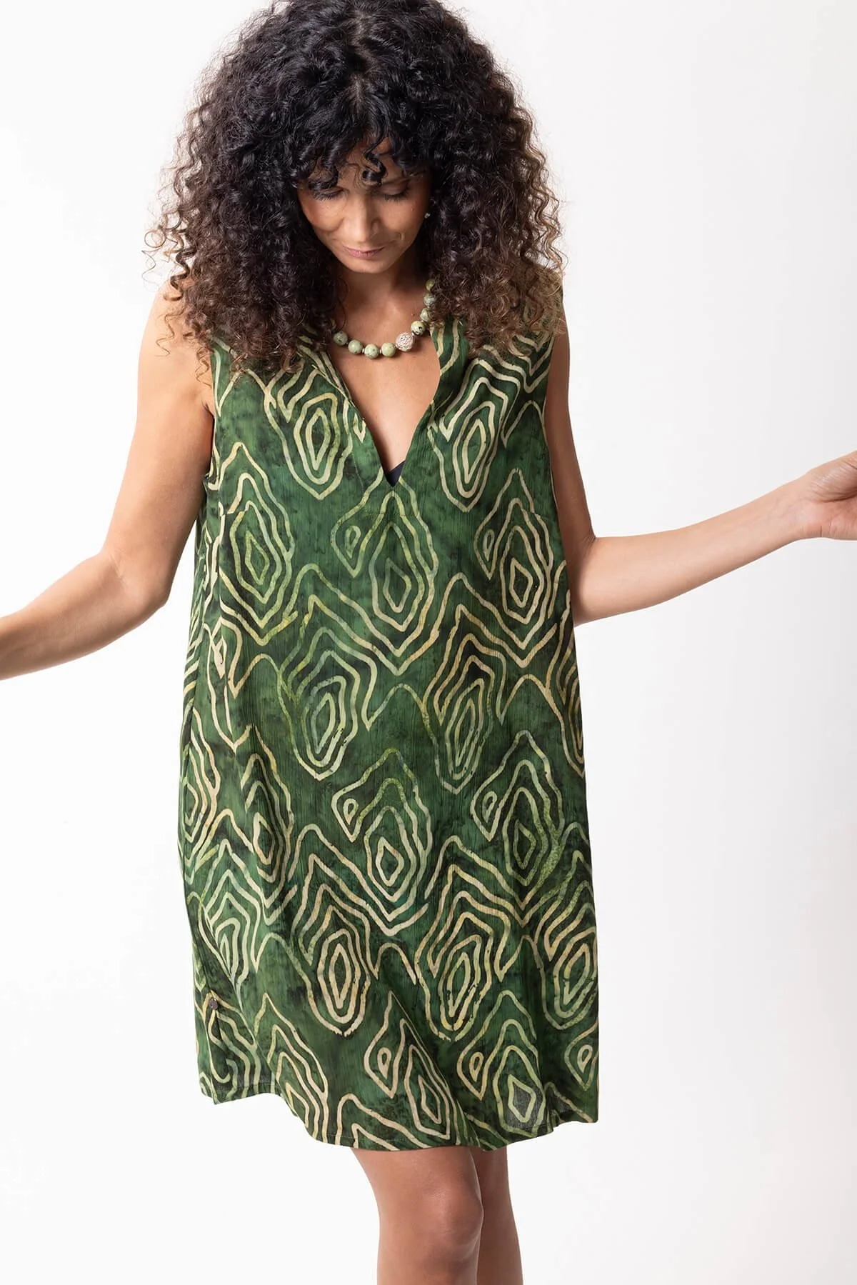 Campur Mode Dress Lena  100% Rayon · Color W.929