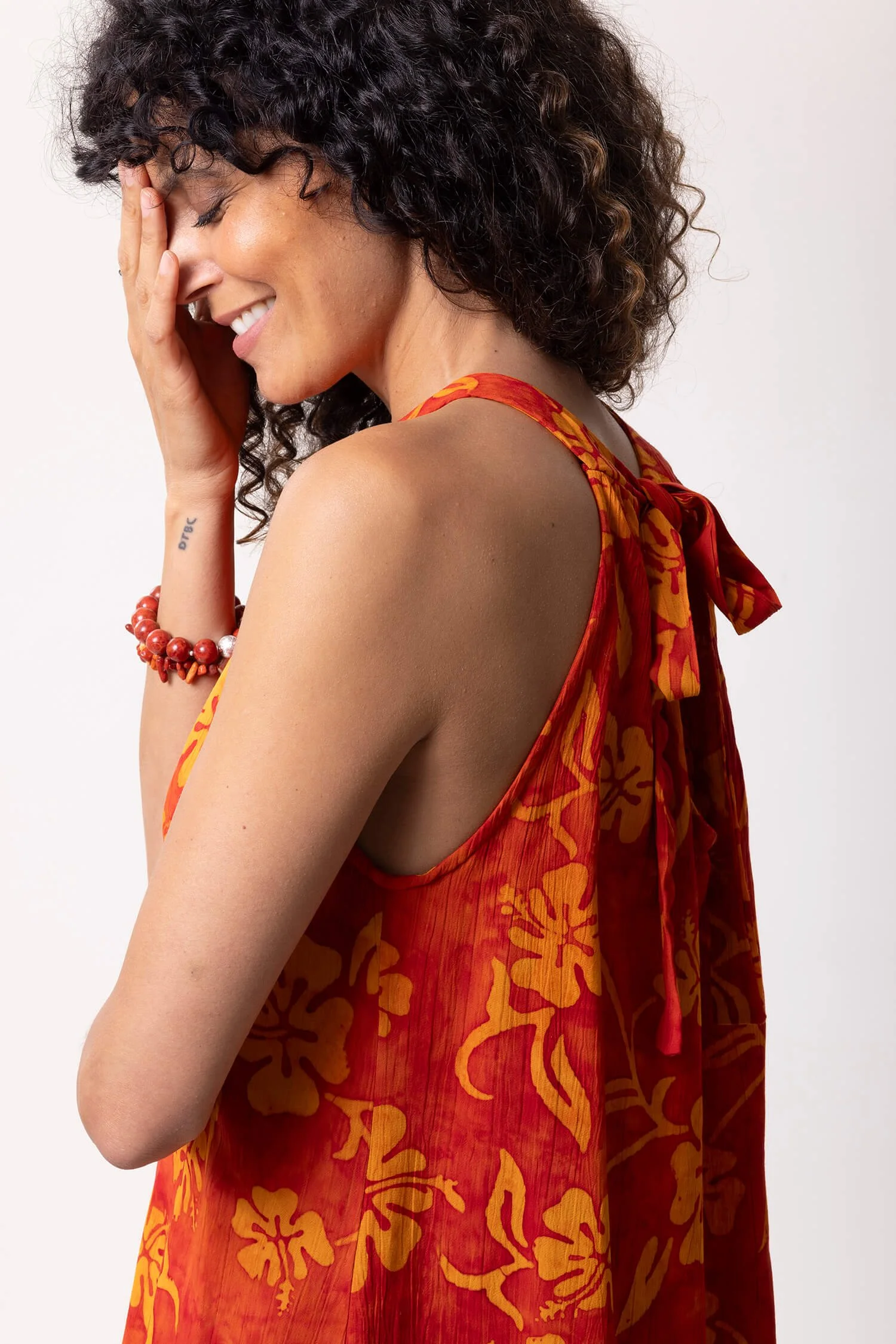 Campur Mode Dress Yoko  100% Rayon Krinkel · Color W.920