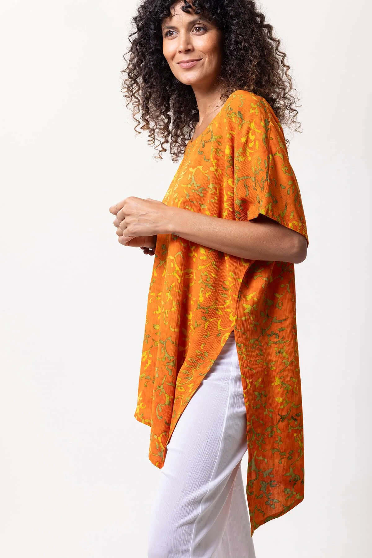 Campur Mode Blouse Ilka  100% Rayon Krinkel · Color W.917