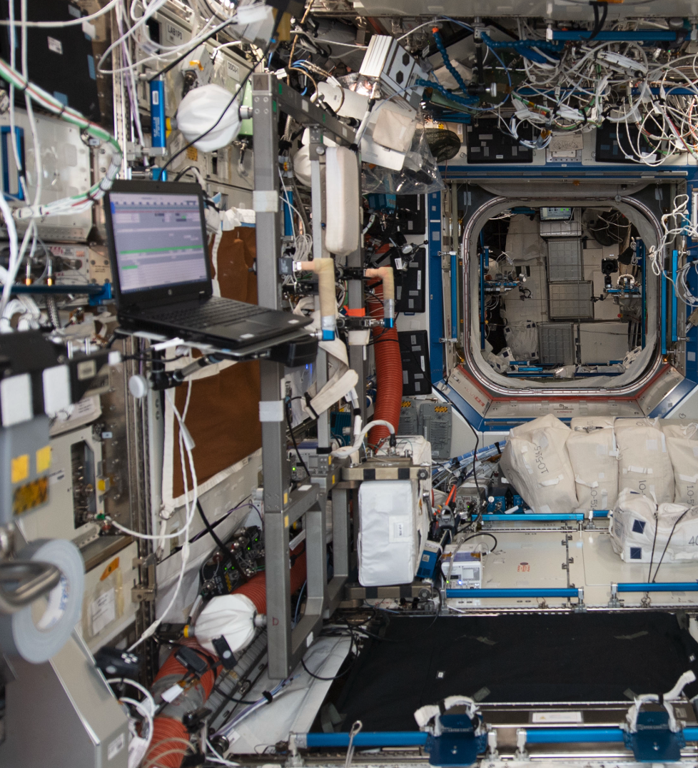 2016: Workstations sent to ISS