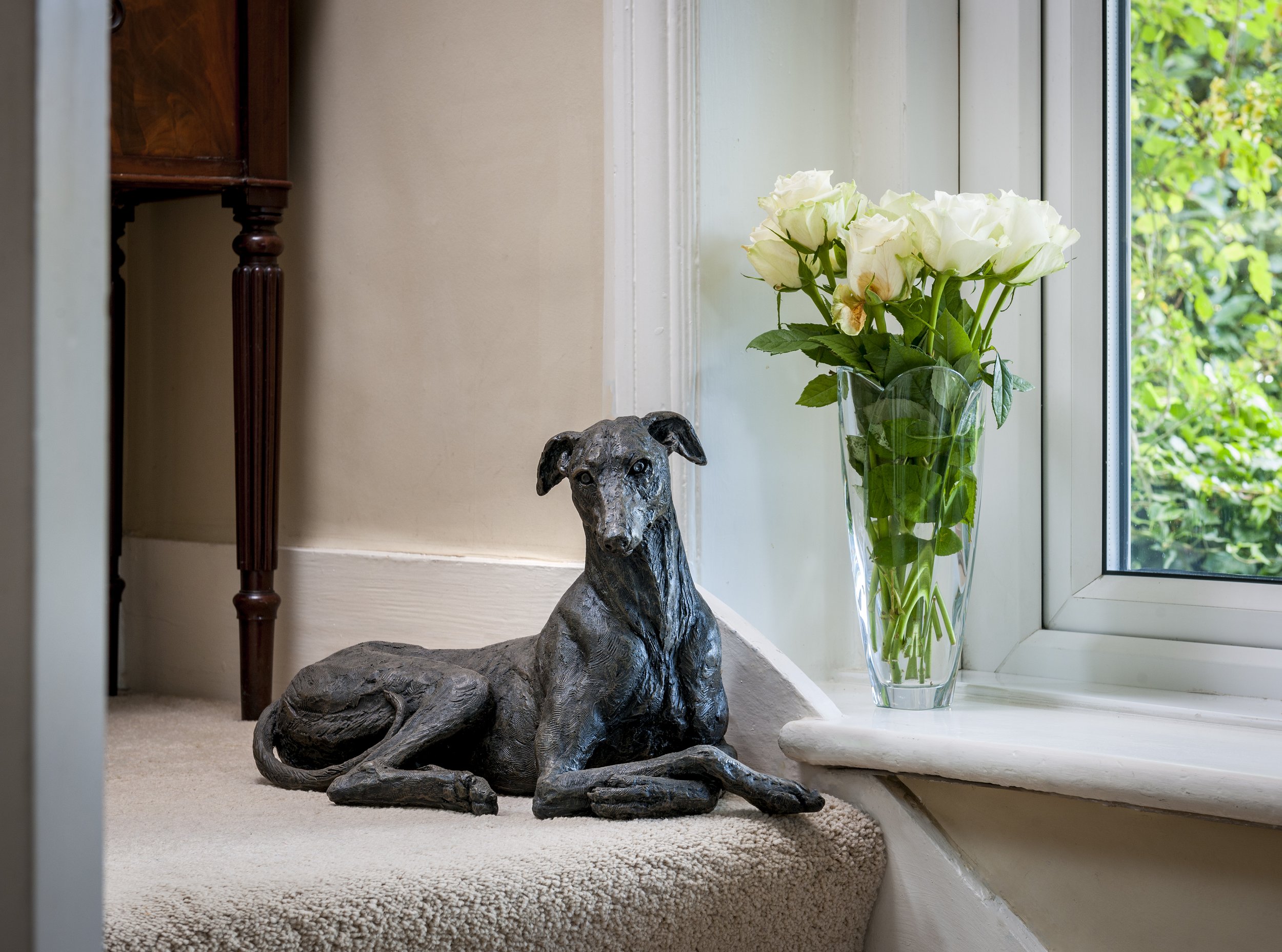 Greyhound Cast Urn