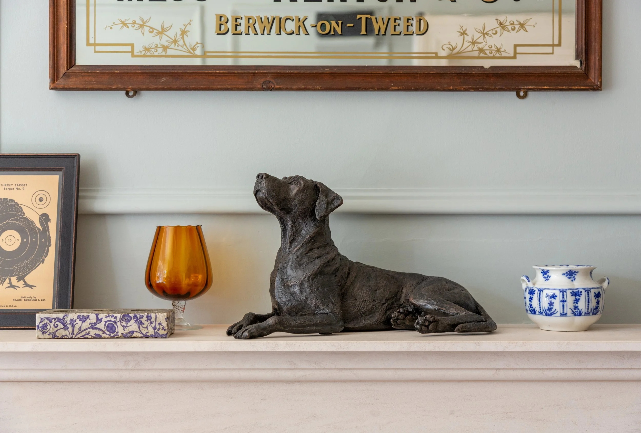 Rhodesian Ridgeback Cast Urn