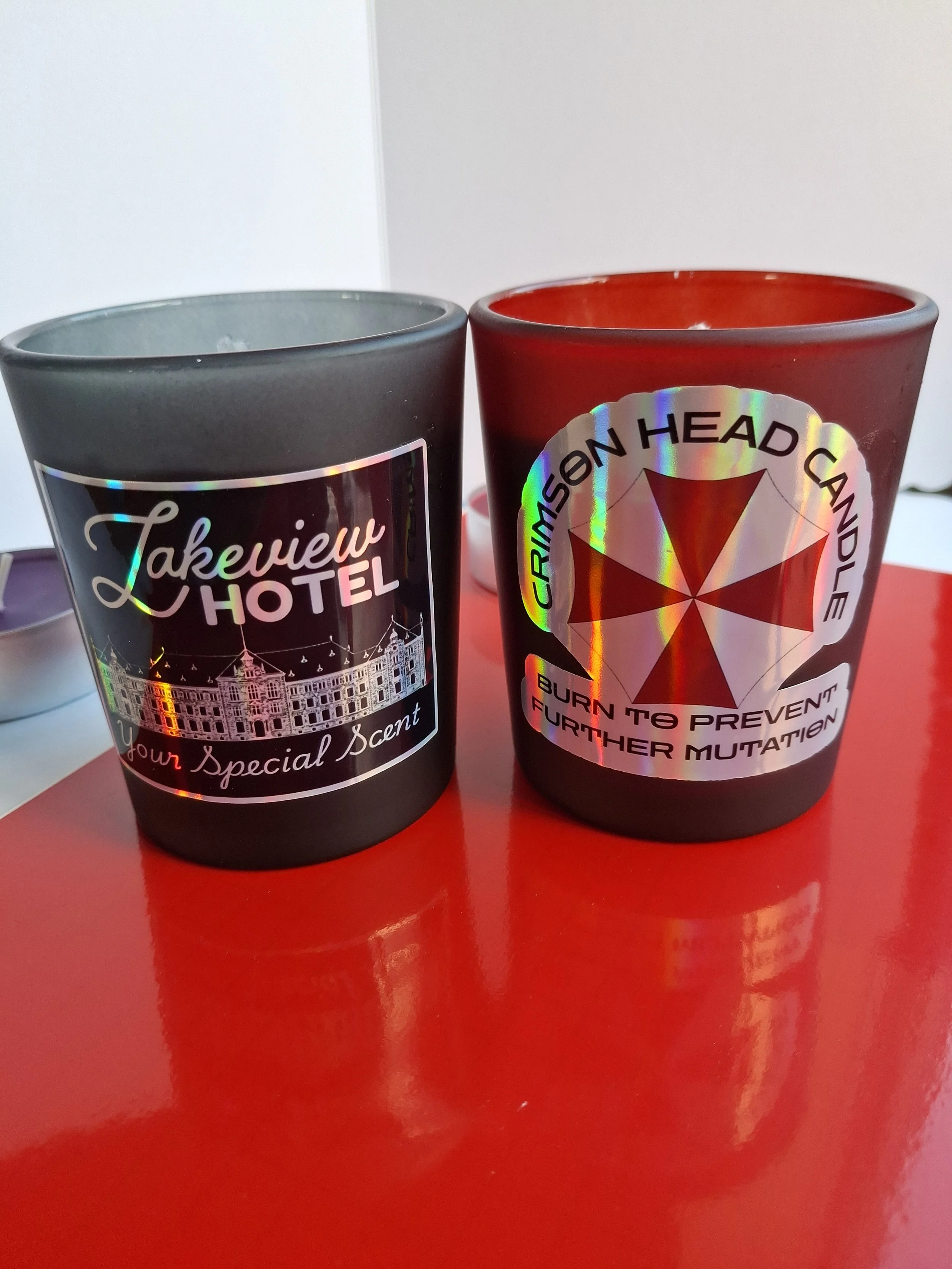 Resident Evil Themed Candle Or Silent Hill Candles