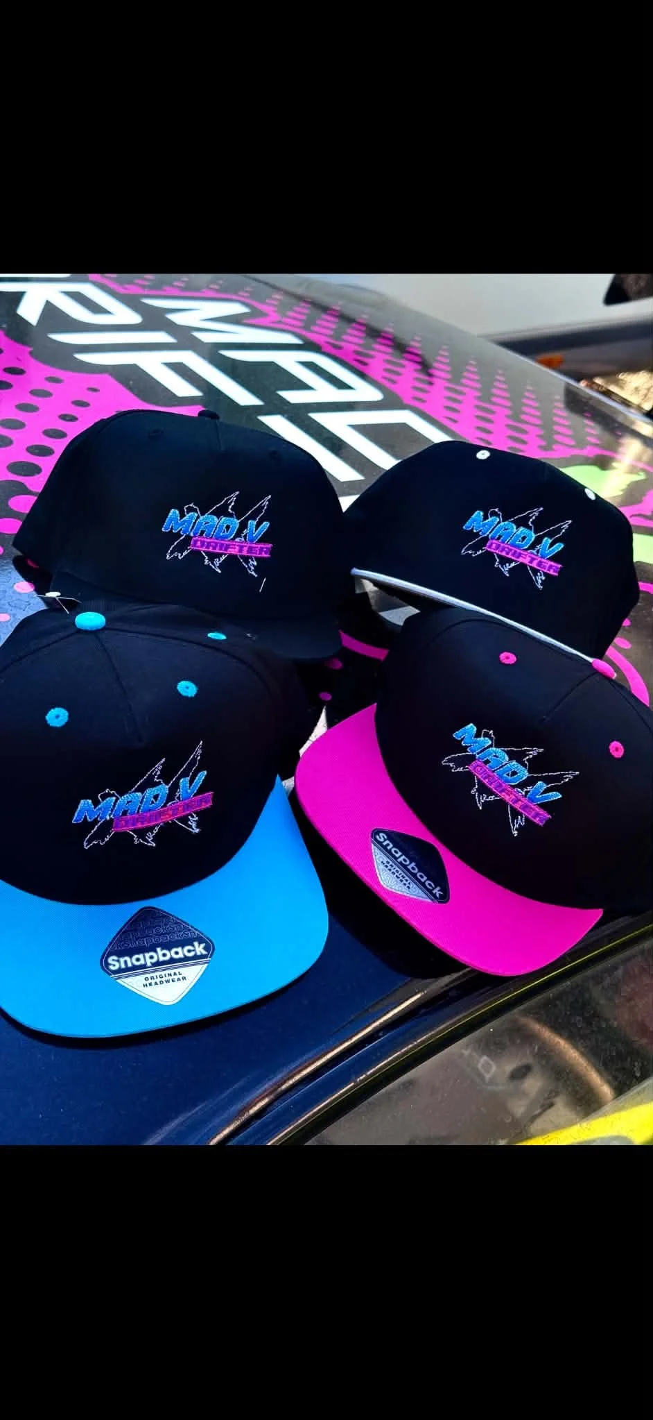 MAD V DRIFTER – Signature Snapback Cap