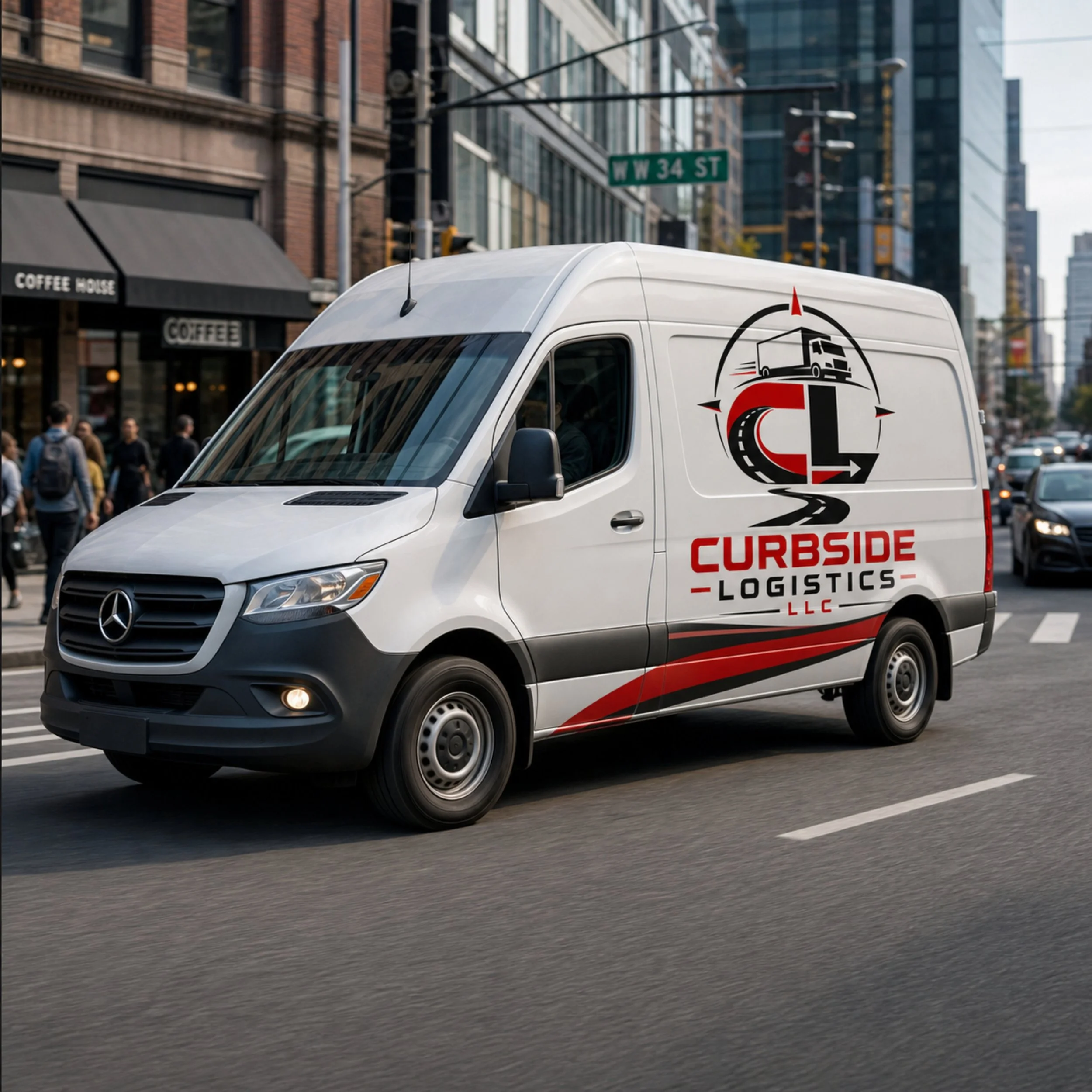 Sprinter Van with Logo