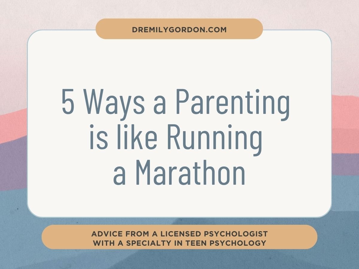 5 Ways a Parenting is like Running a Marathon