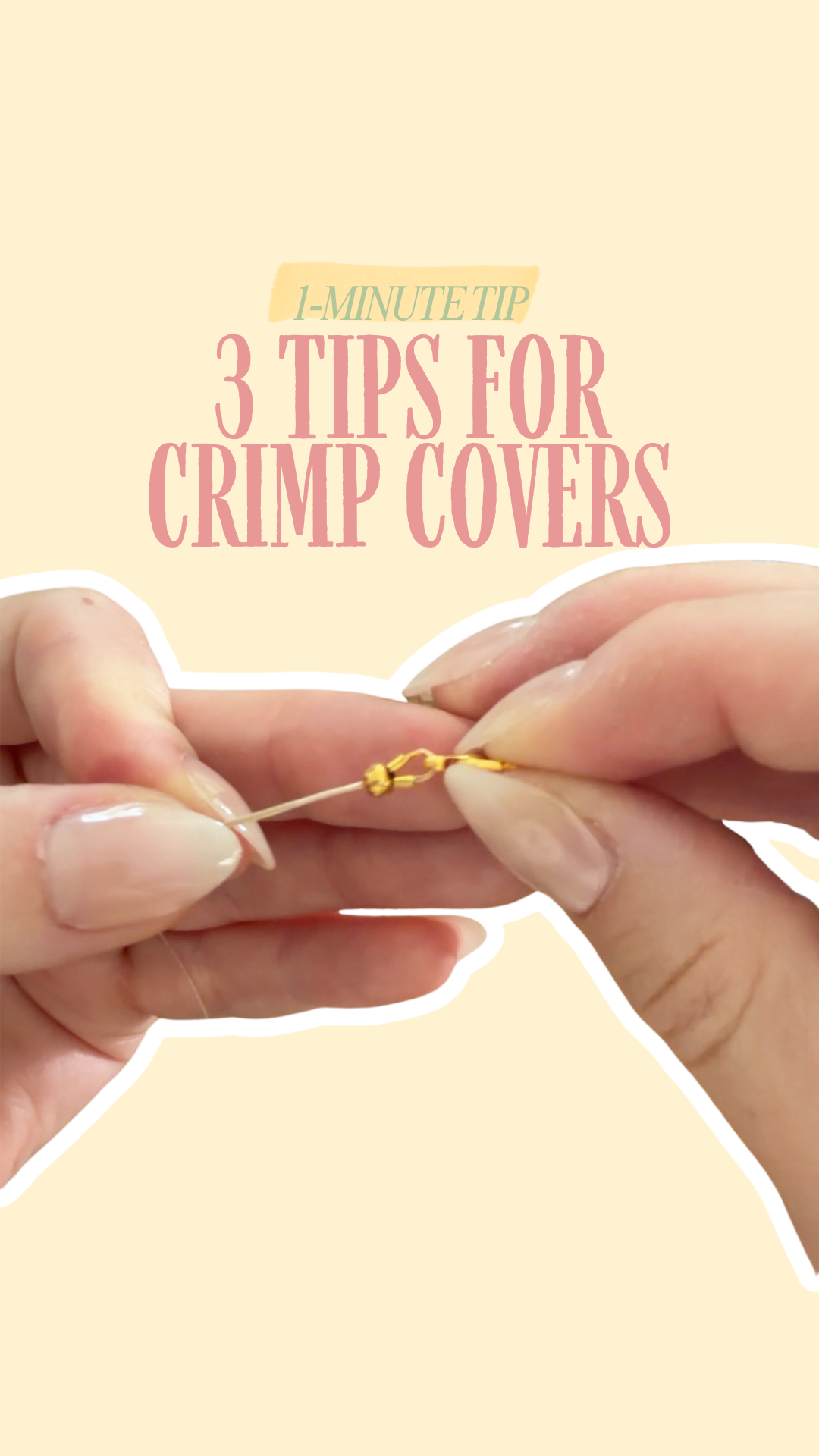 3 Tips for Crimp Covers