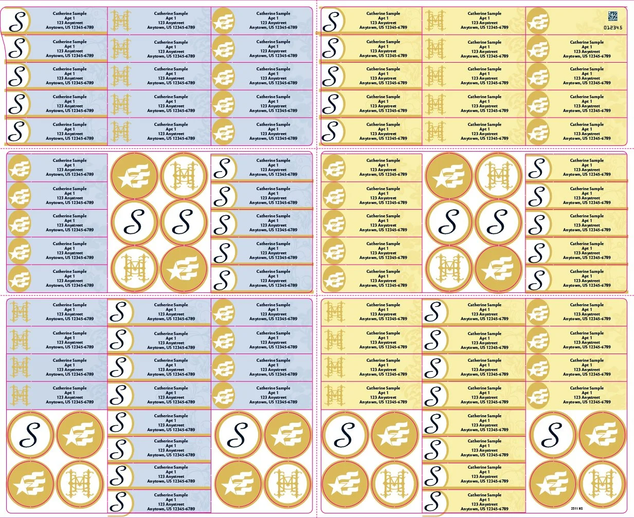 DAR Winter Stationery 25 personalized labels-stickers.jpg