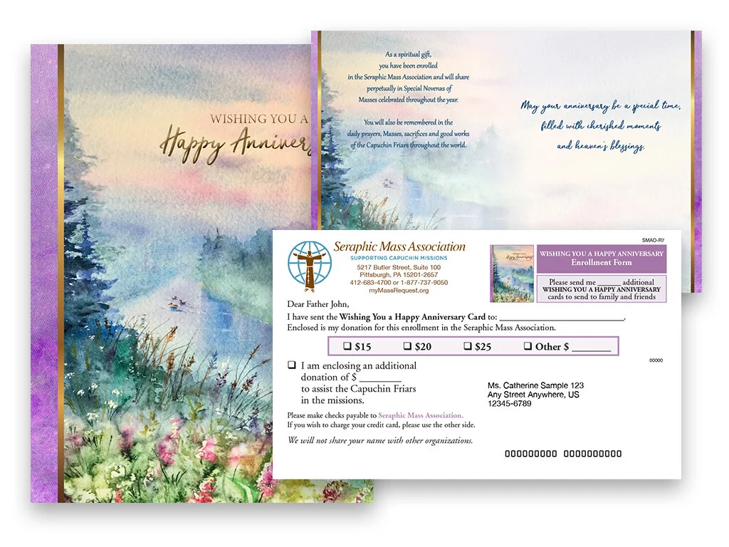 Seraphic Mass Association Card Packages
