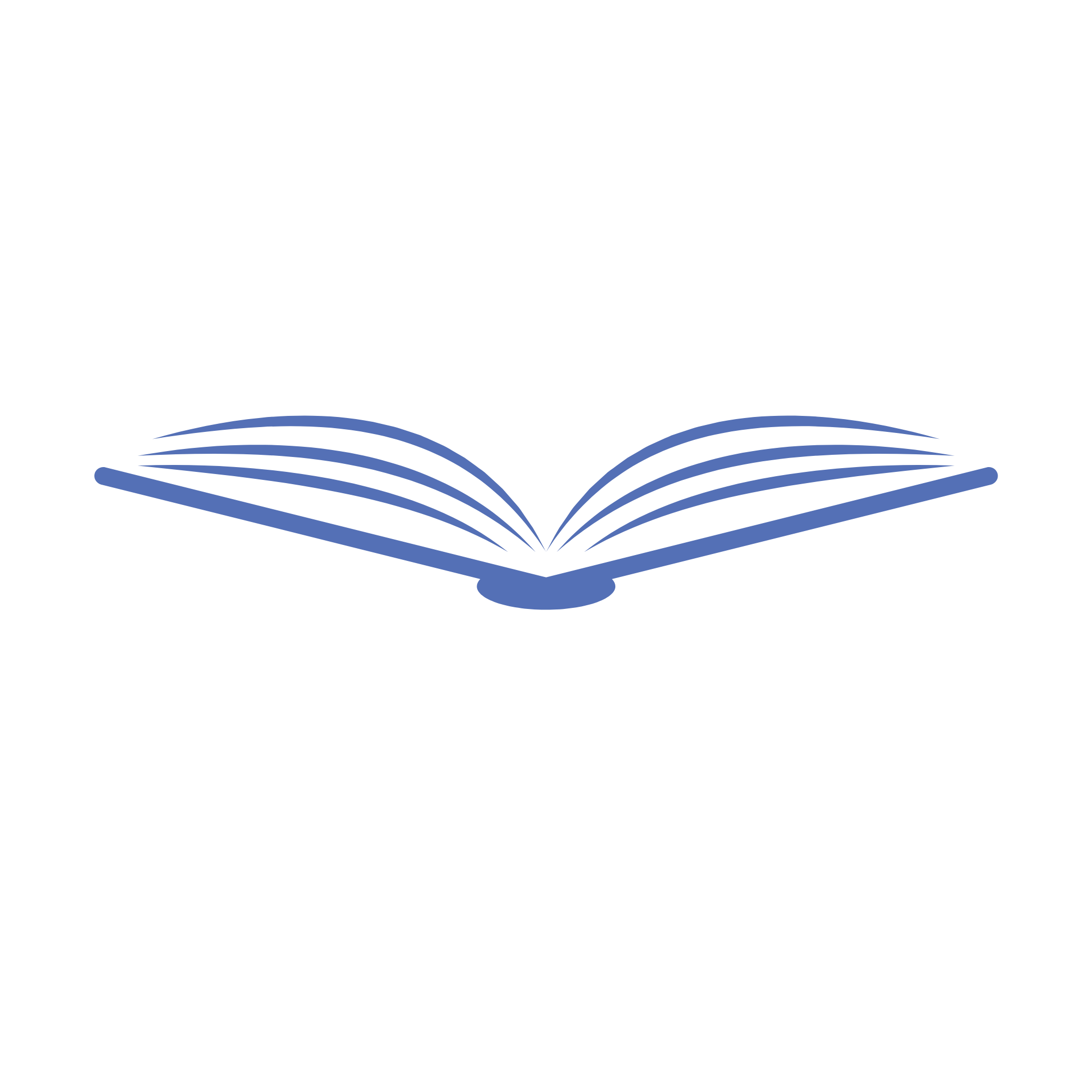 Outline of a Bible with a cross on the cover.