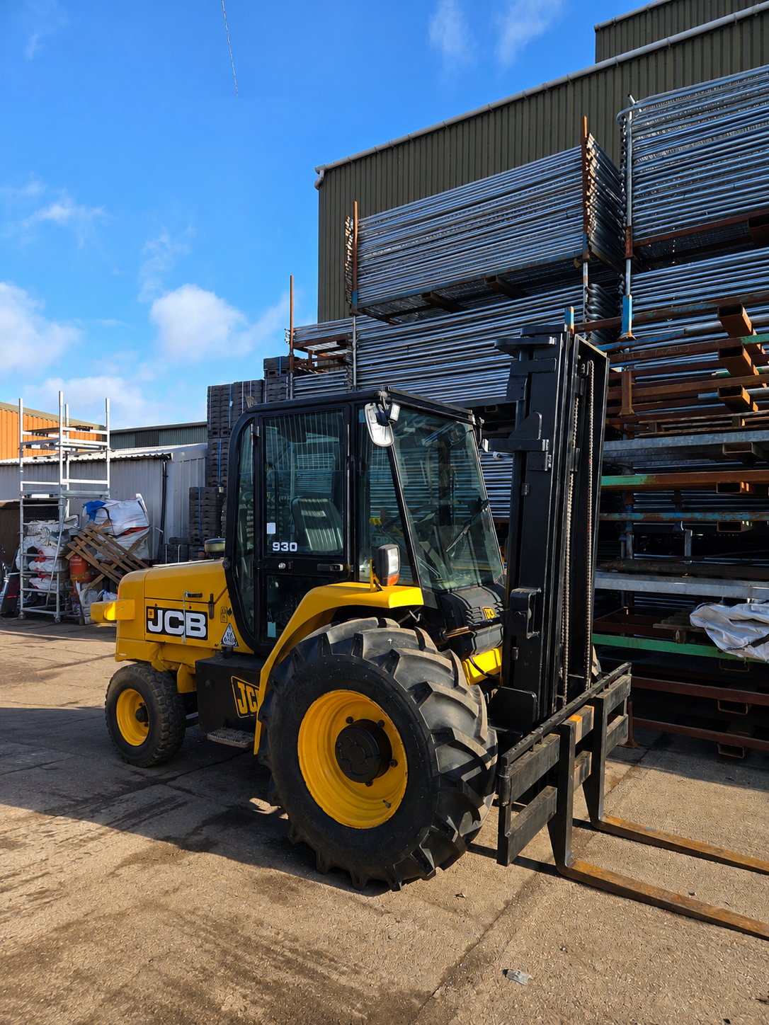 All terrain forklift