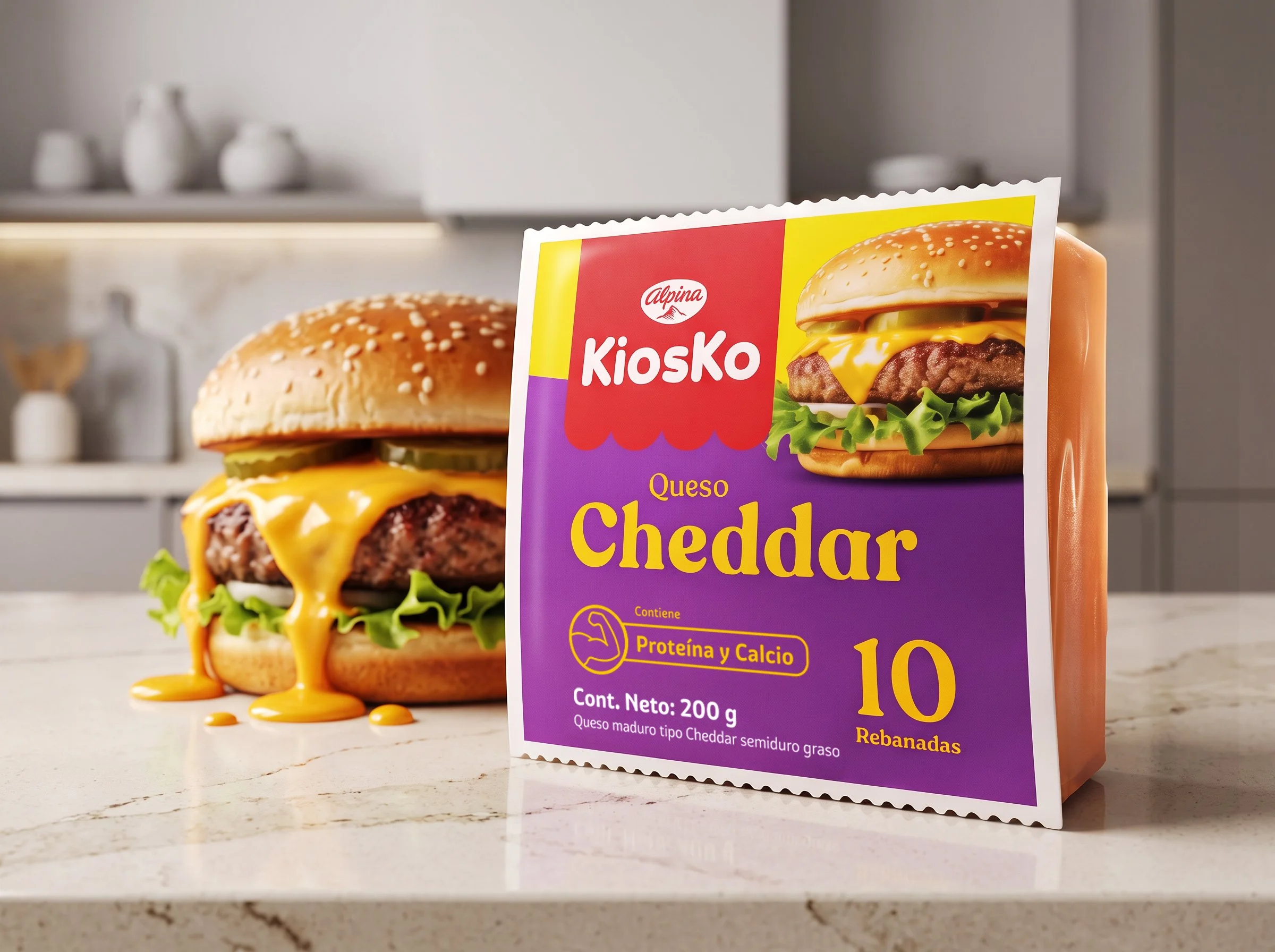 Cheddar kiosko Gworkshop Design