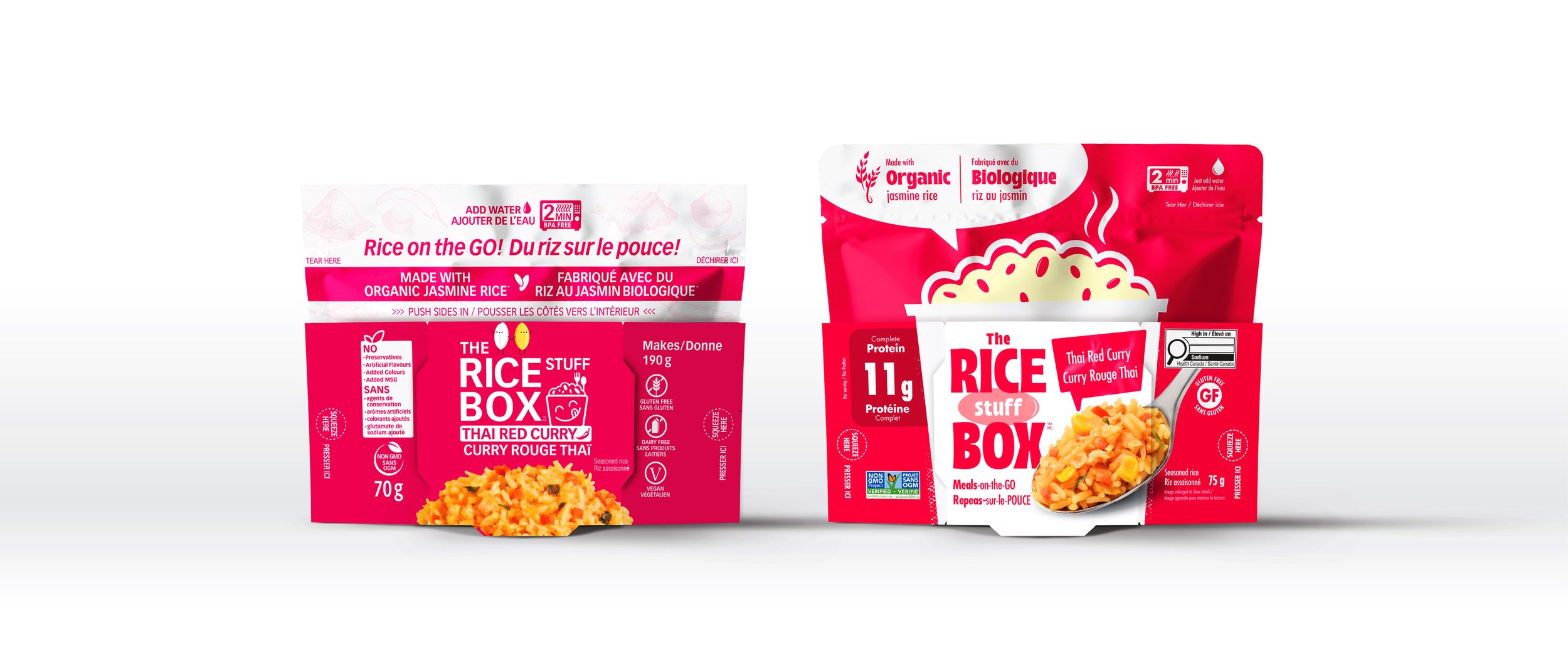 Rebranding The Rice Stuff Box Gworkshop Design 